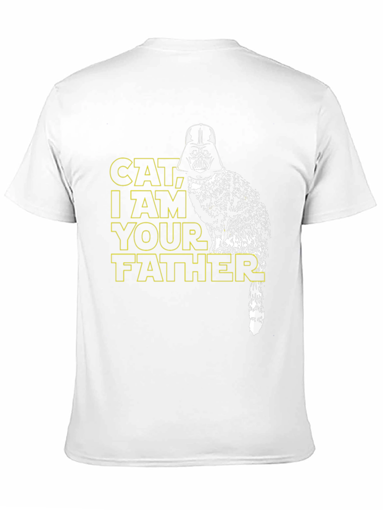 Black Cat I Am Your Father Graphic Tee view 11