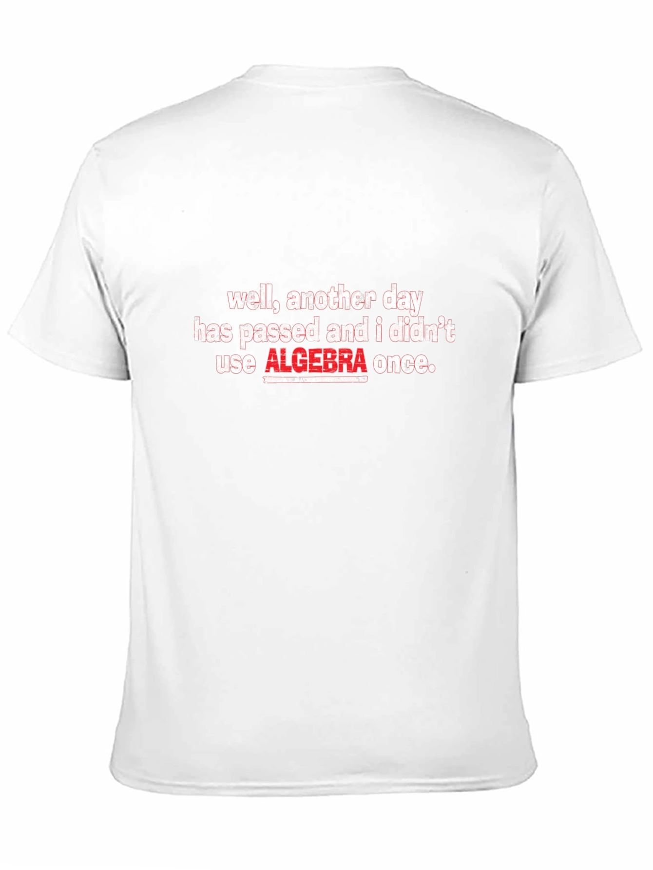 Black Funny Algebra T-Shirt - Math Humor Tee view 11
