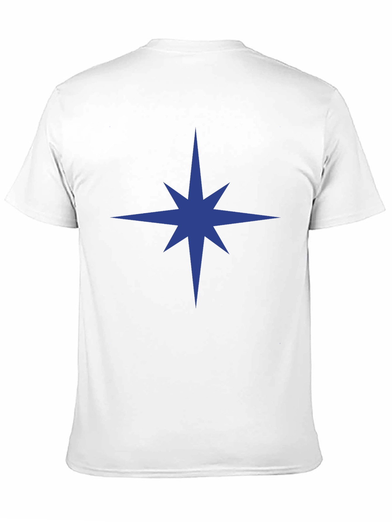 Black Star Graphic Black T-Shirt - Men's Casual Tee view 11