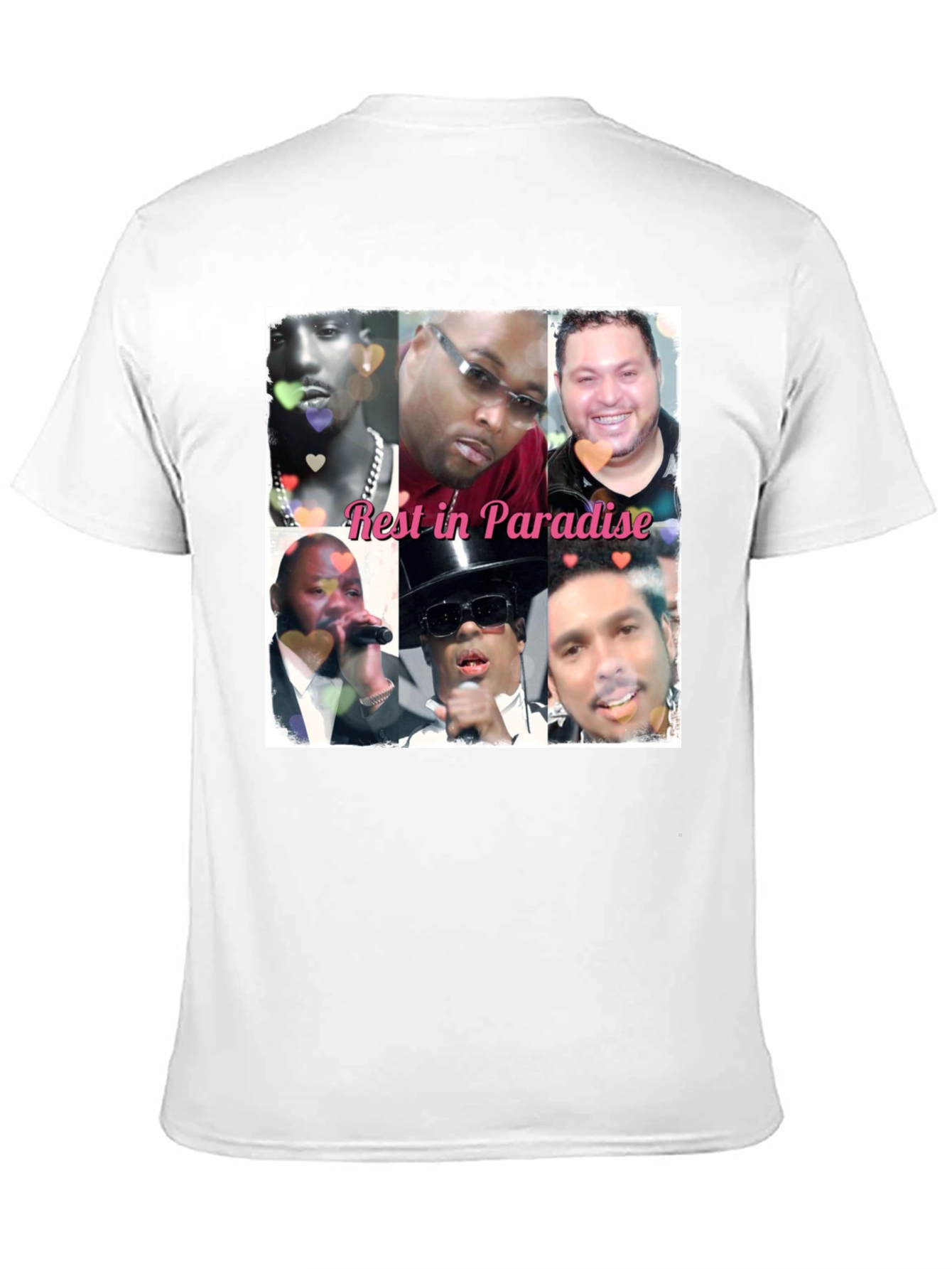 Black Rest in Paradise Memorial Tribute T-Shirt view 11