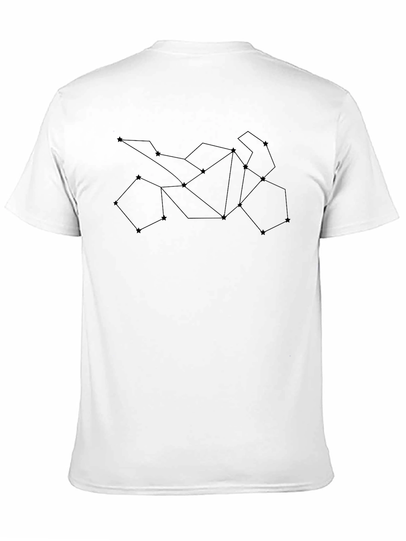 Black Constellation Graphic Tee - Modern Style view 11