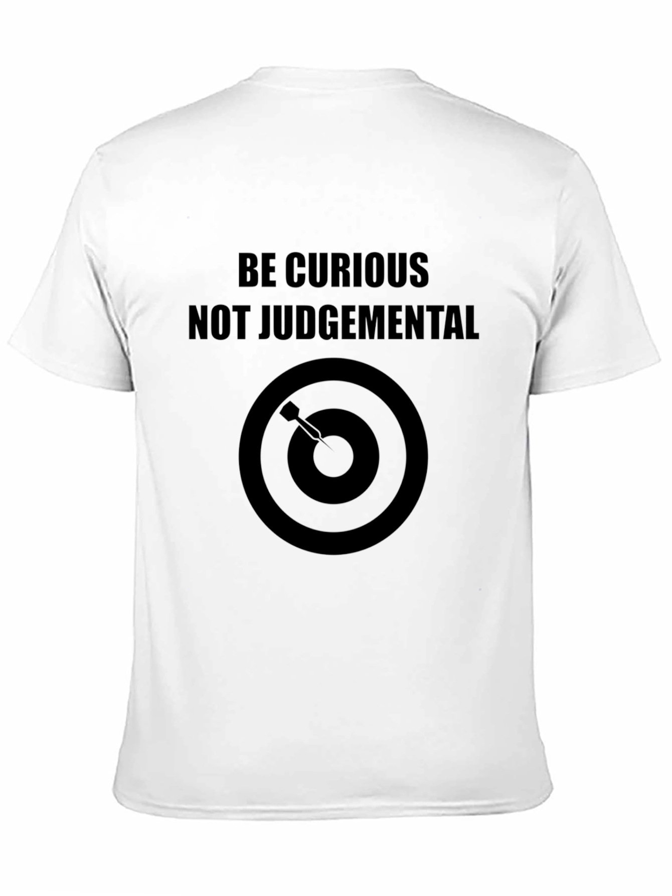 Black Curious, Not Judgemental Graphic Tee view 11