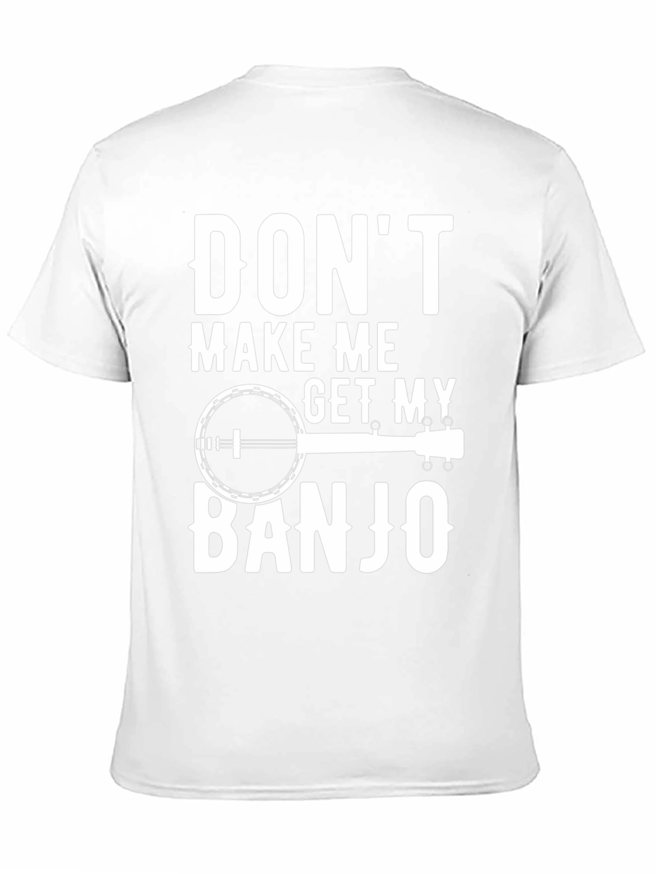 Black Don't Make Me Get My Banjo T-Shirt view 11