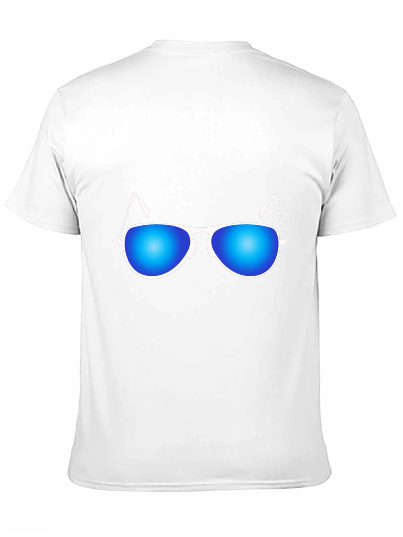 Black Cool Shades Graphic Tee - Black Cotton T-Shirt view 11