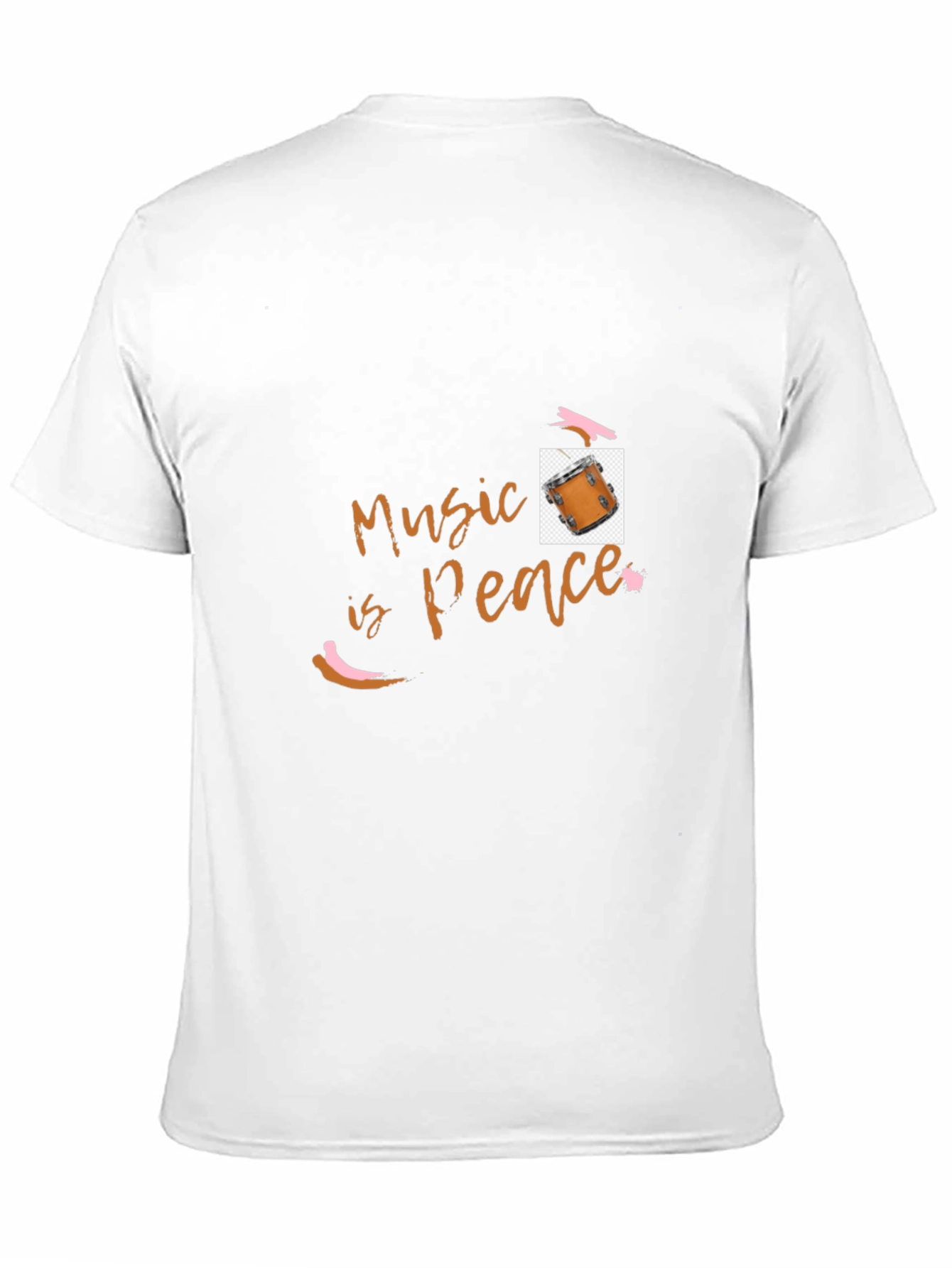 Black Music is Peace Black Graphic Tee view 11