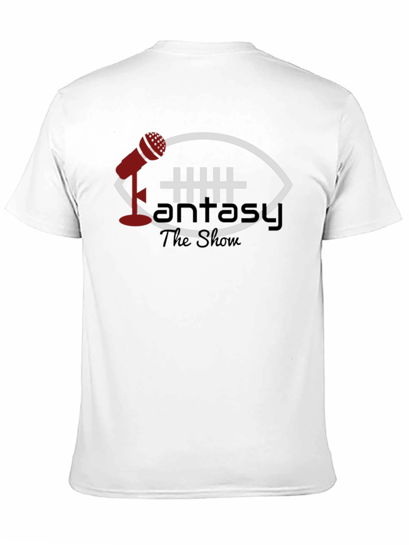Black Fantasy Football Show T-Shirt - Premium Cotton Tee view 11