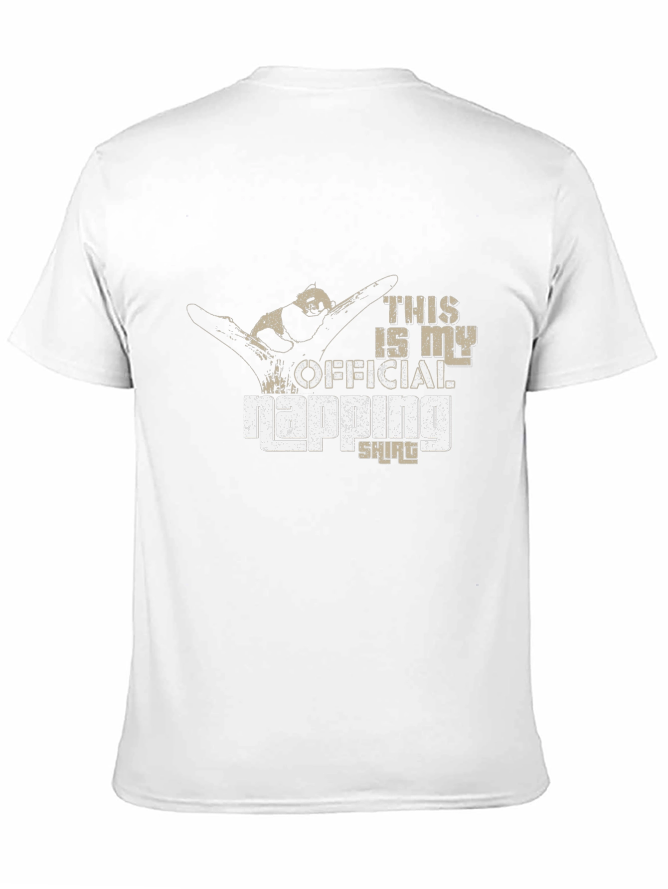 Black Official Napping Shirt - Sloth Graphic Tee view 11