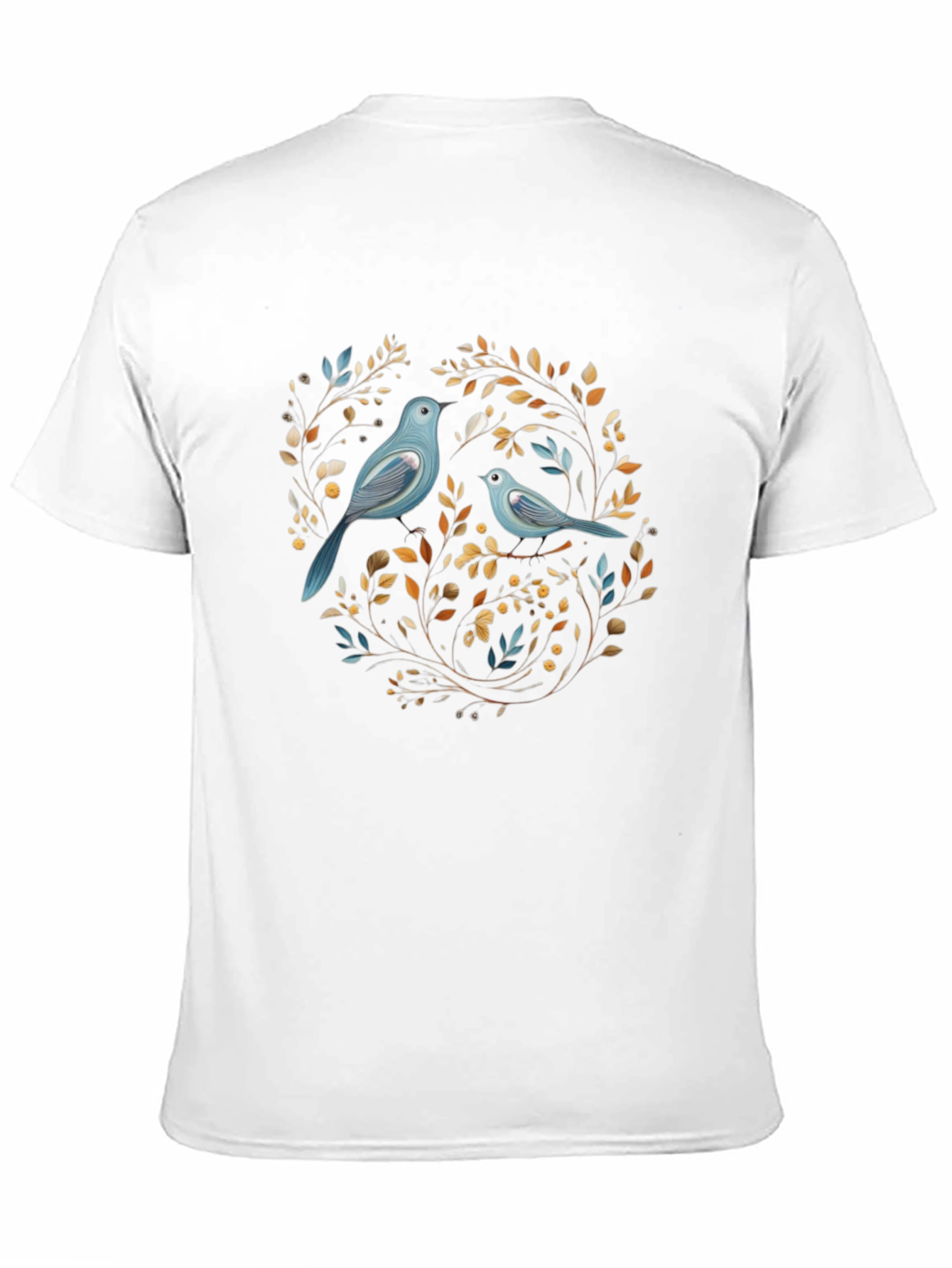 Black Birds & Branches Graphic Tee - Stylish Comfort view 11