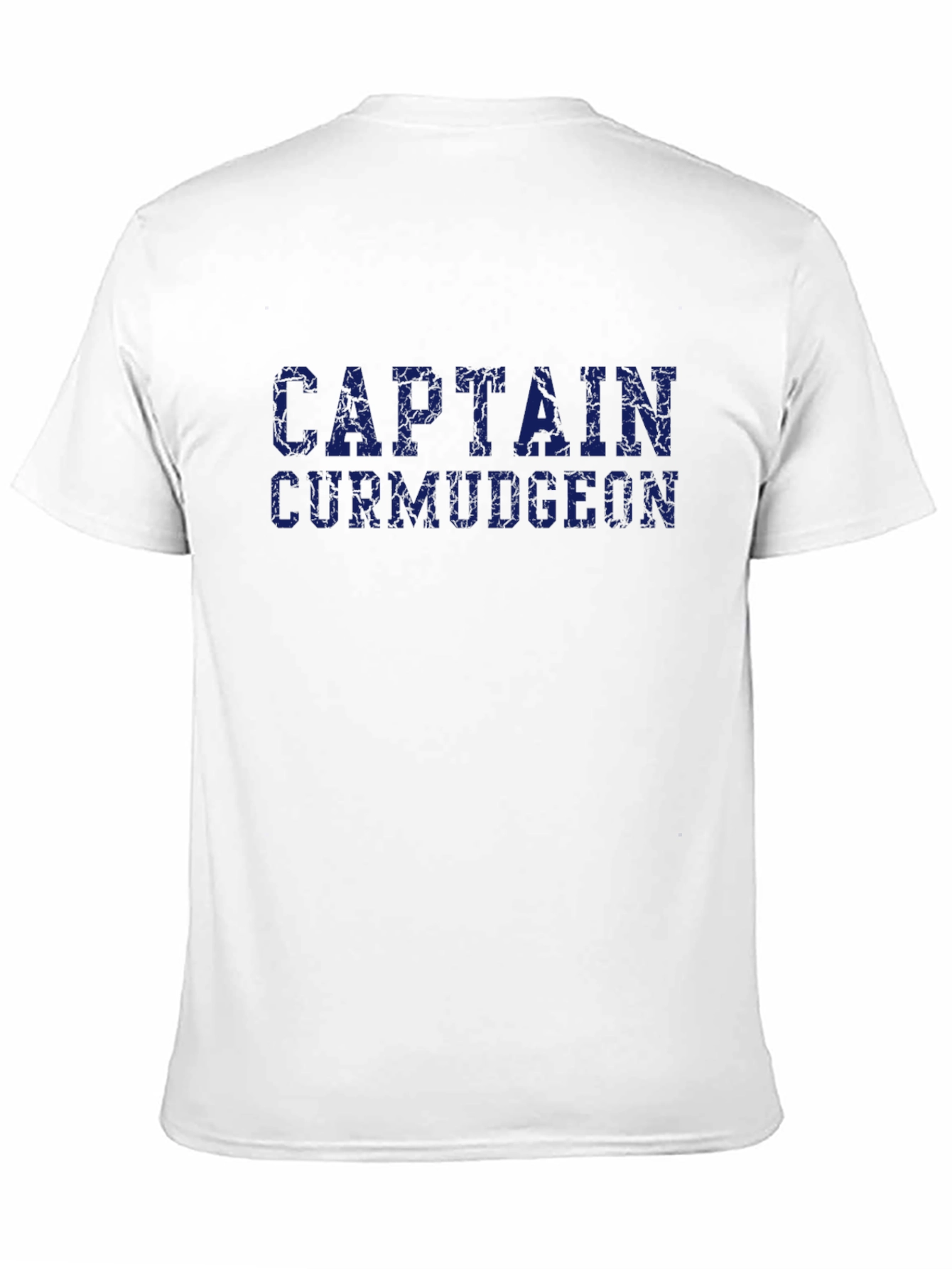 Black Captain Curmudgeon Graphic T-Shirt - Black view 11