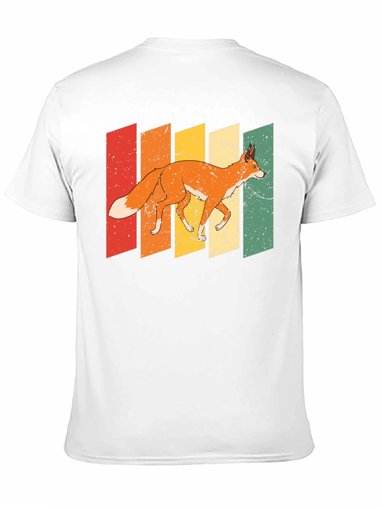 Black Retro Fox Graphic Tee - Unique Style view 11