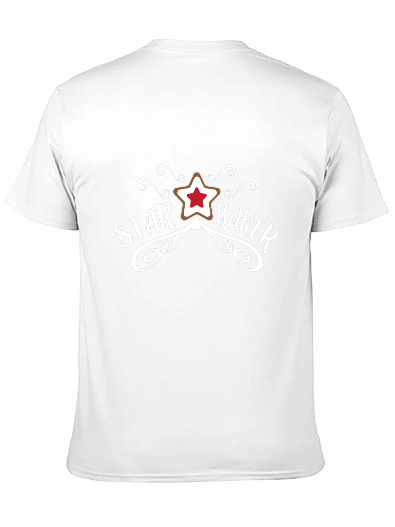 Black Star Baker Graphic T-Shirt - Baking Enthusiast Tee view 11