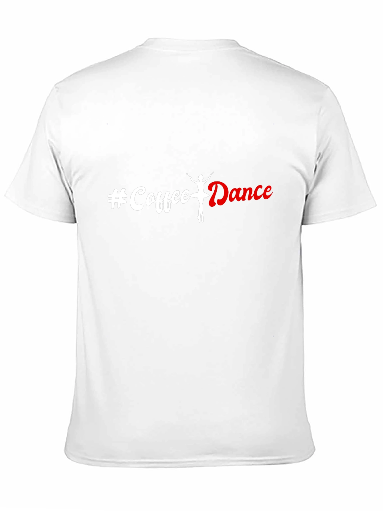 Black Coffee Dance Graphic Tee - Black Cotton Casual view 11