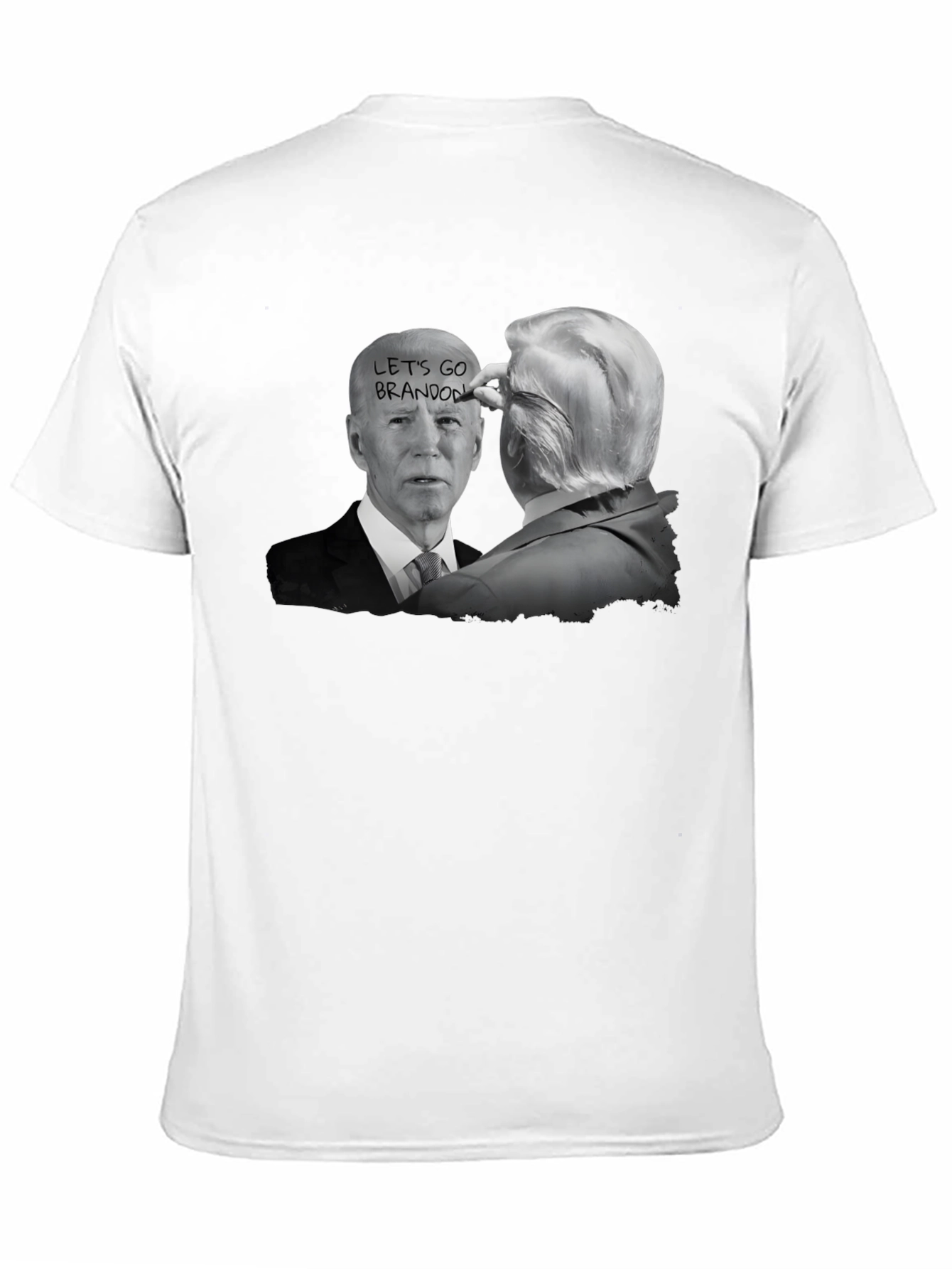 Black Let's Go Brandon T-Shirt Political Humor view 11