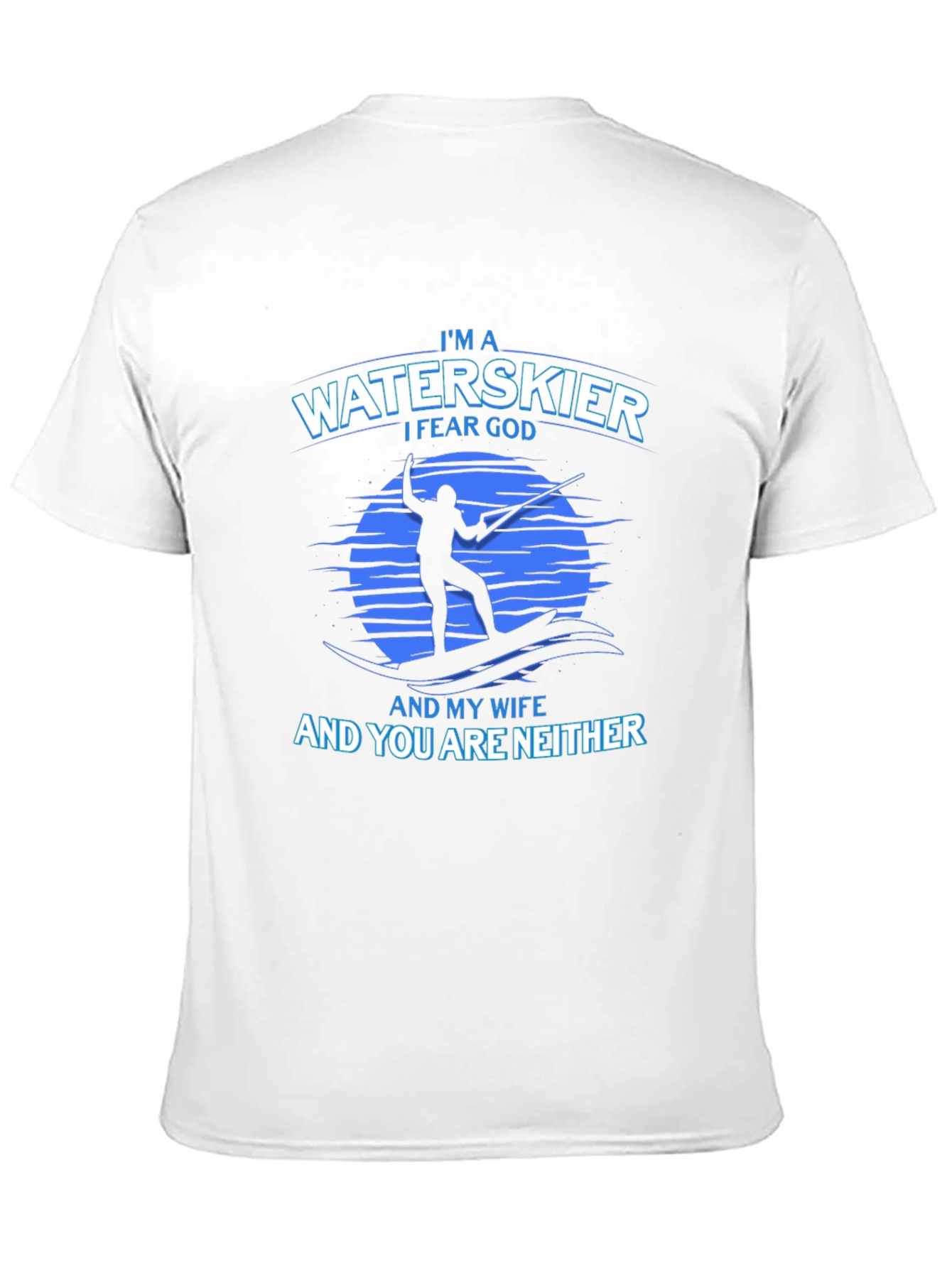 Black Waterskier I Fear God T-Shirt view 11