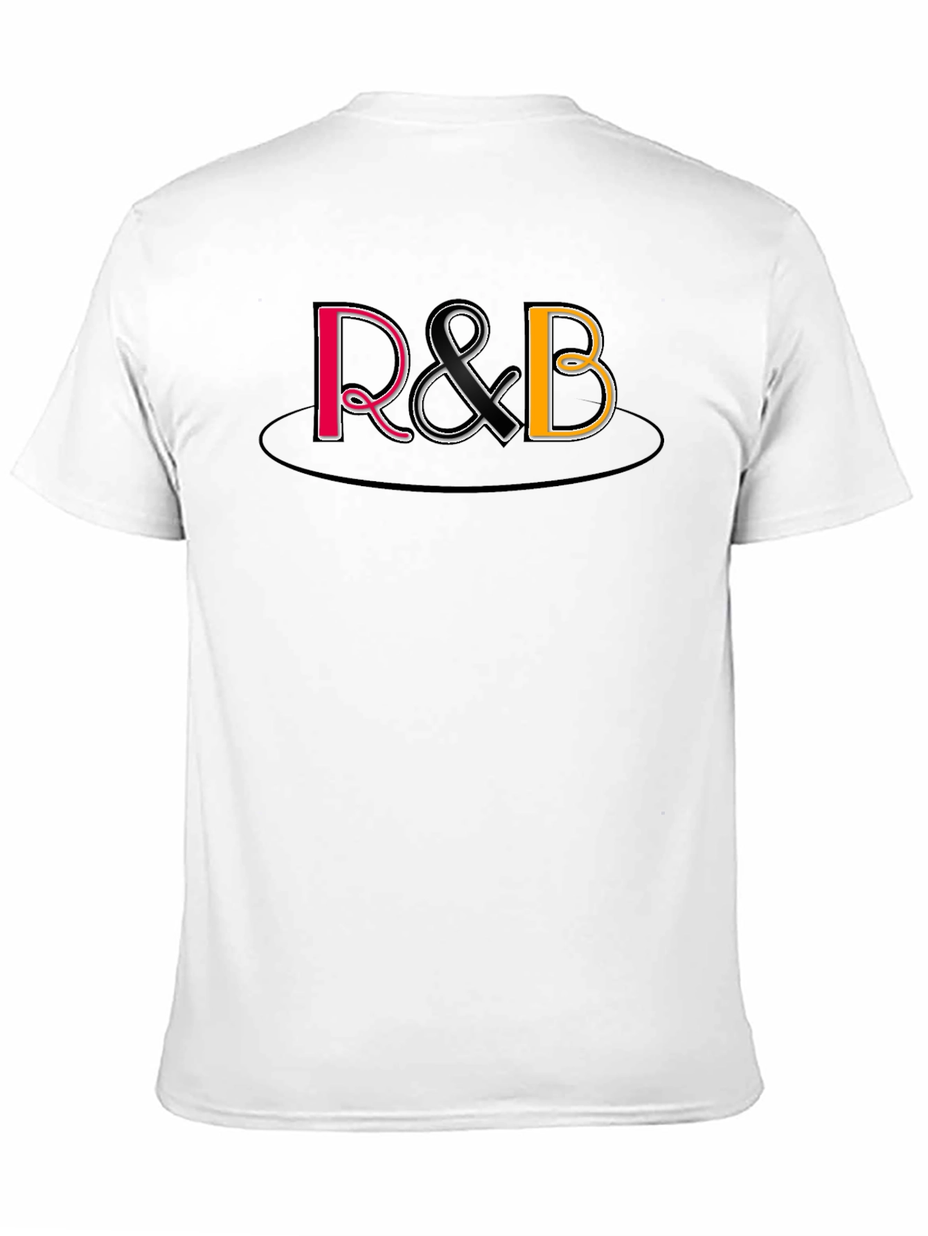 Black R&B Graphic Print Black T-Shirt view 11
