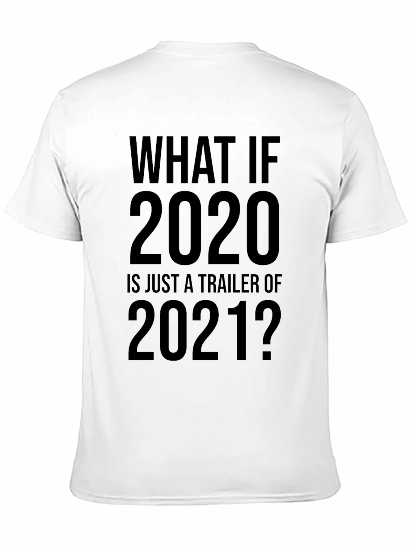 Black Funny 2020 Trailer 2021 Graphic T-Shirt view 11