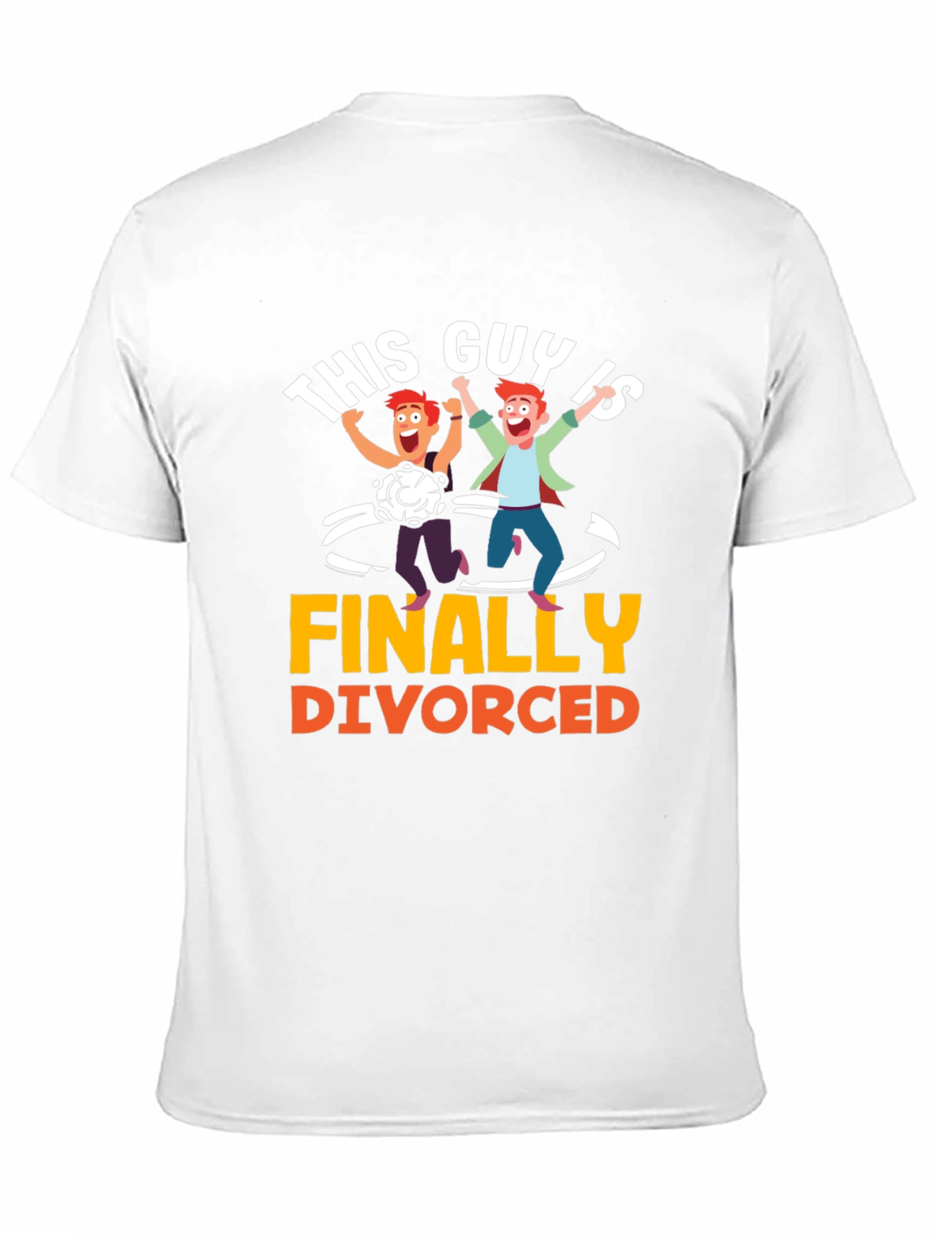 Black Finally Divorced T-Shirt view 11