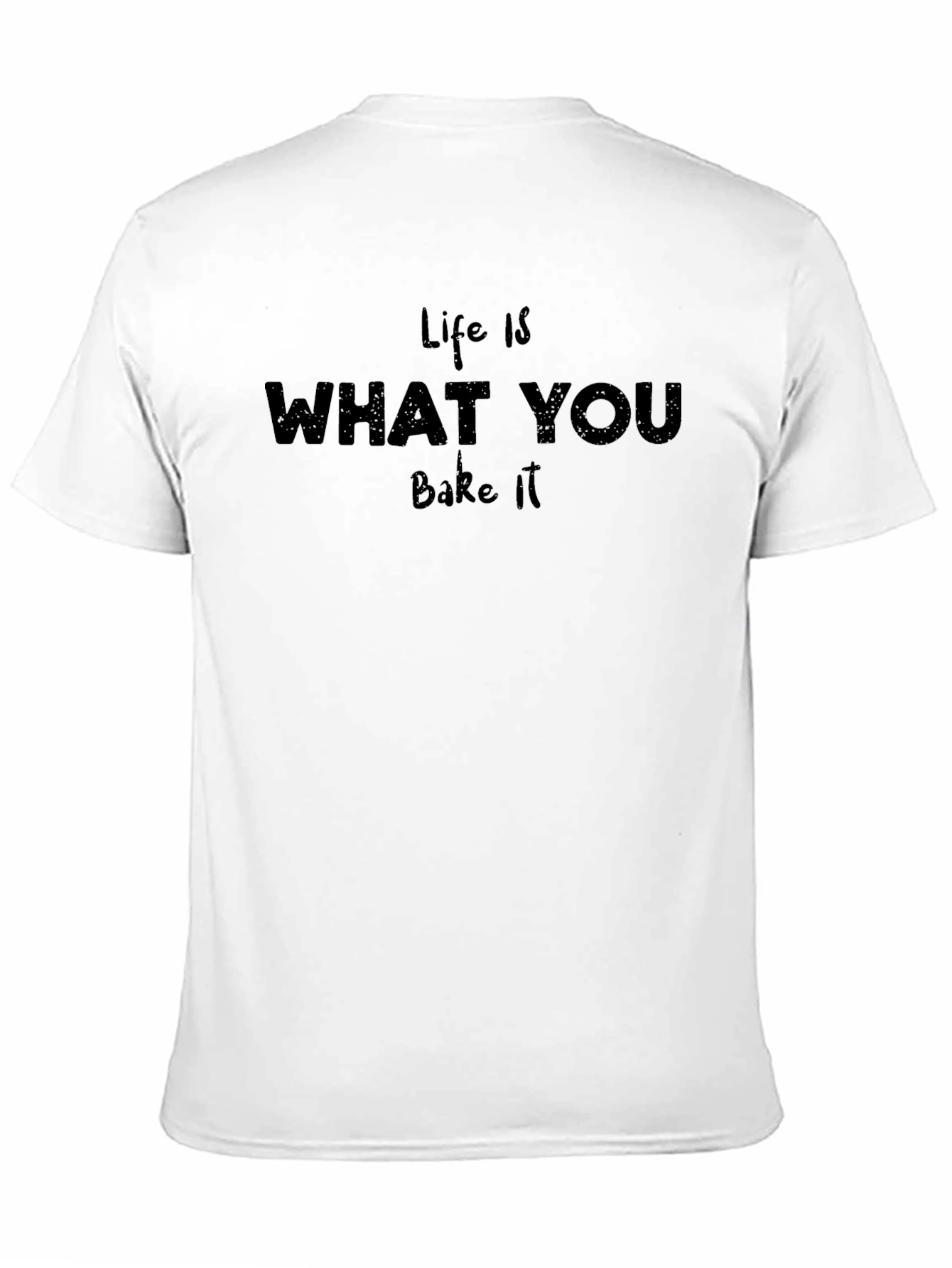 Black Life is What You Bake It - Black T-Shirt view 11