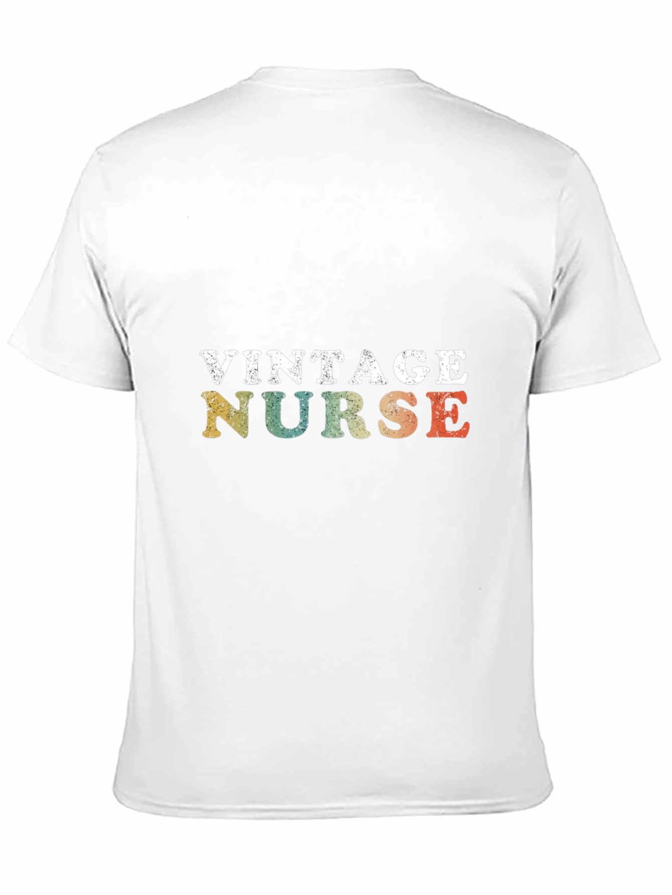 Black Vintage Nurse Graphic T-Shirt - Classic Retro Style view 11