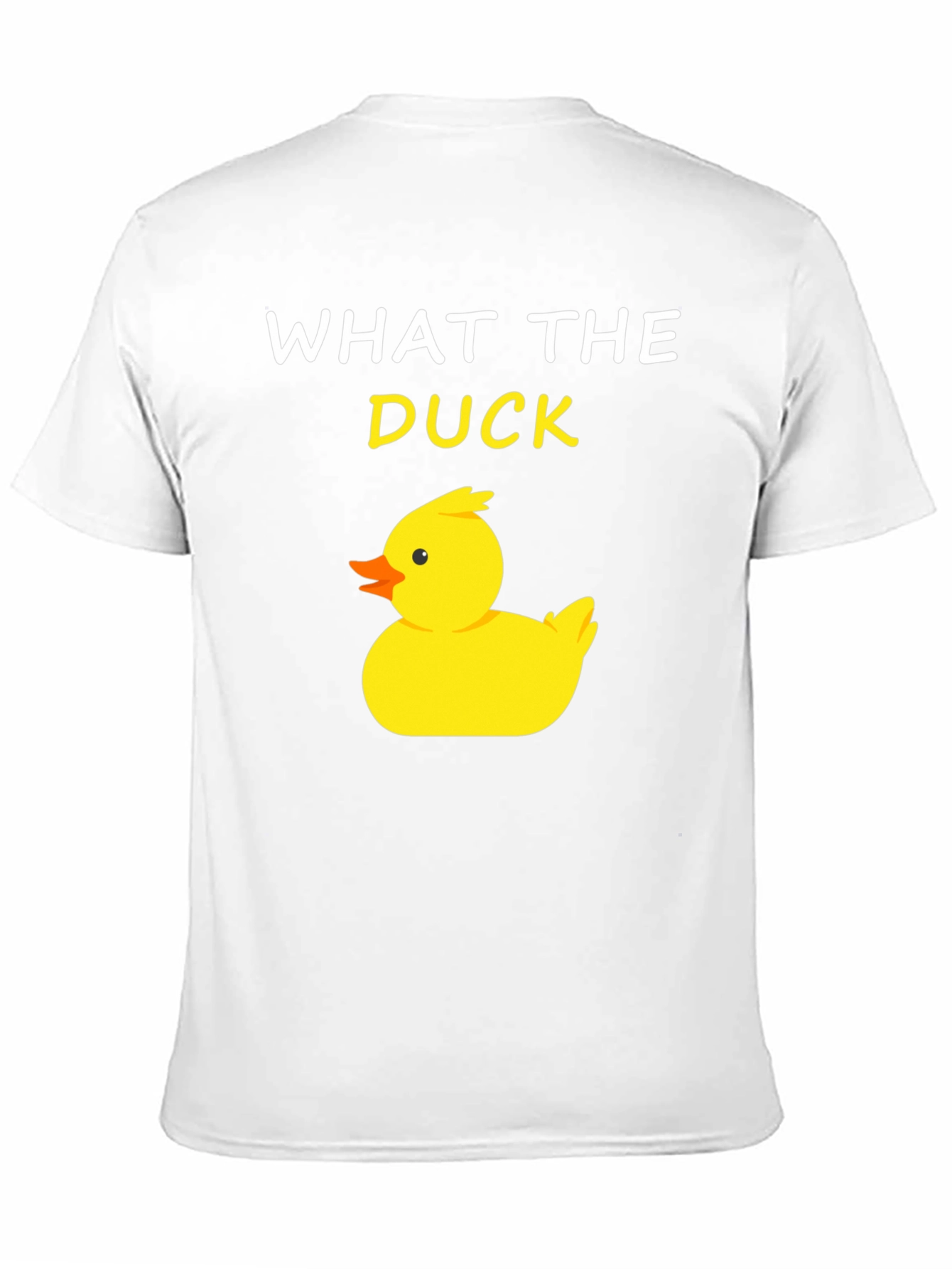 Black What The Duck T-Shirt - Funny Duck Tee view 11
