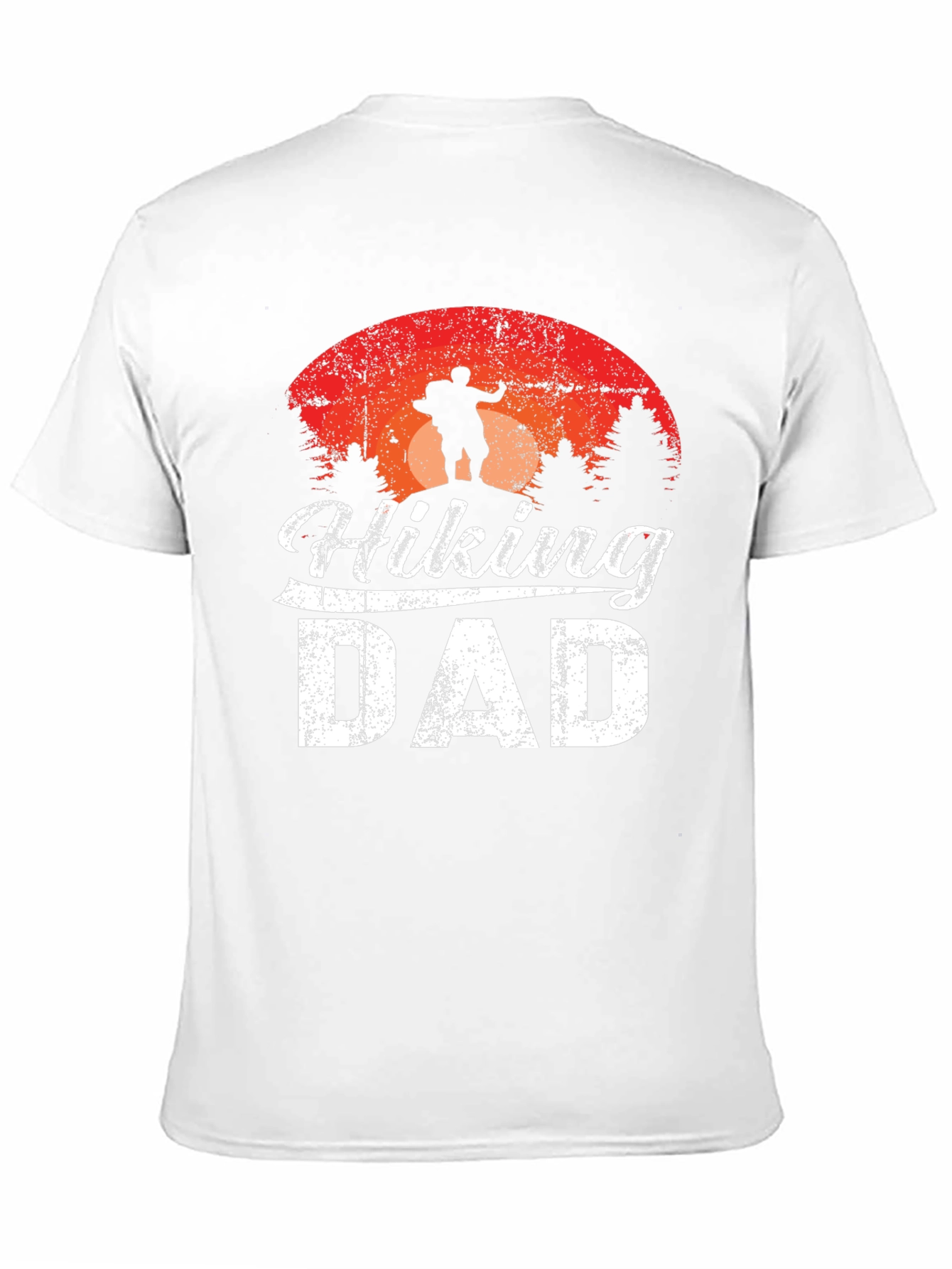 Black Hiking Dad T-Shirt - Outdoor Adventure Apparel view 11