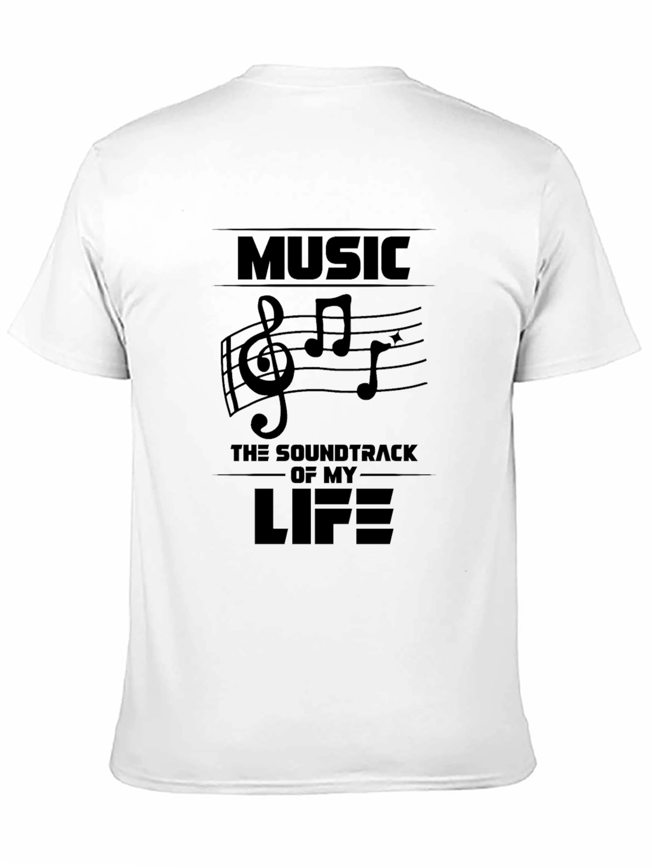 Black Music is My Life Graphic T-Shirt view 11