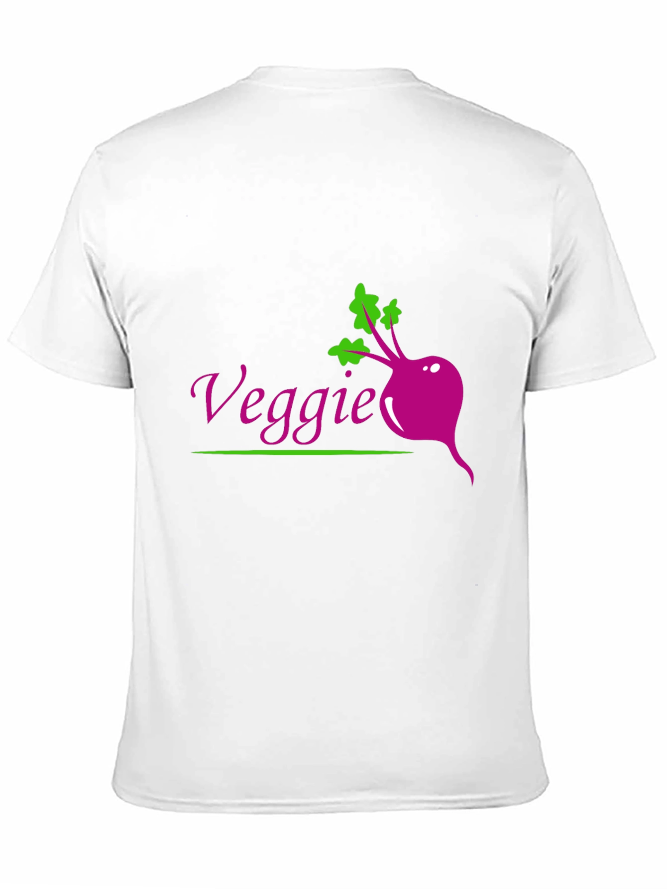 Veggie Beet Graphic Tee - Black Casual T-Shirt - 11