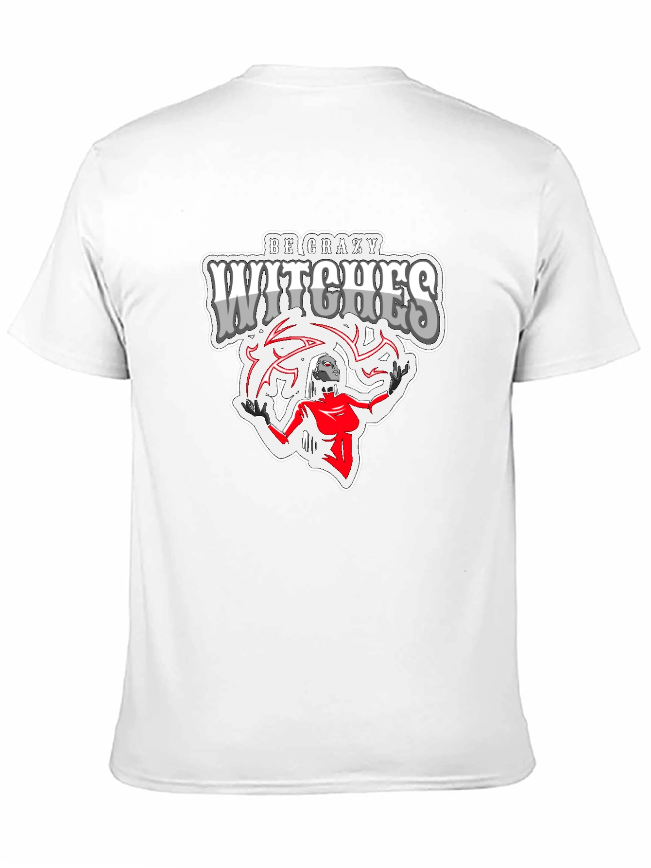 Black Be Crazy Witches Graphic Tee - Black view 11