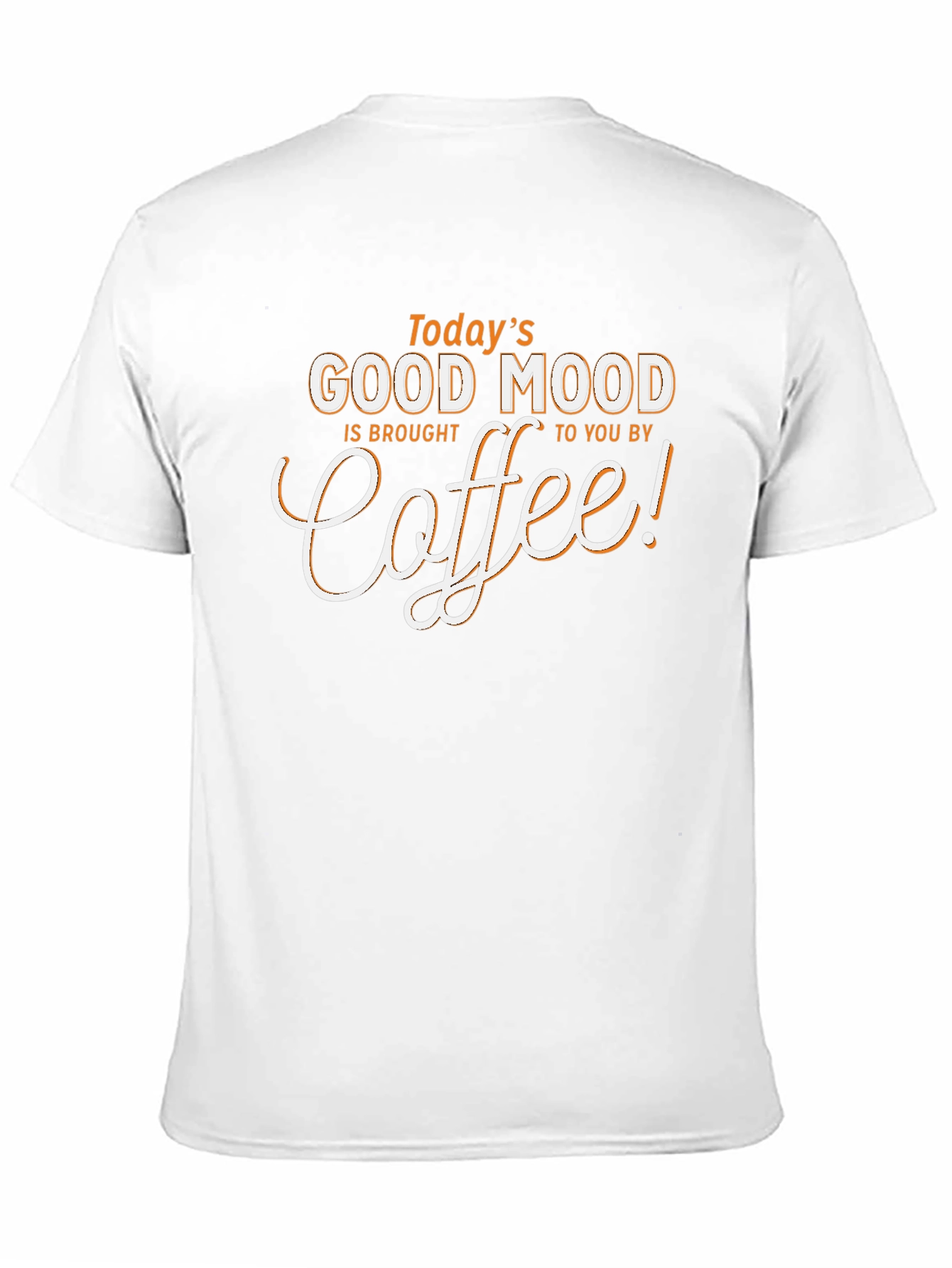 Black Today's Good Mood Coffee T-Shirt - Unisex Black Tee view 11