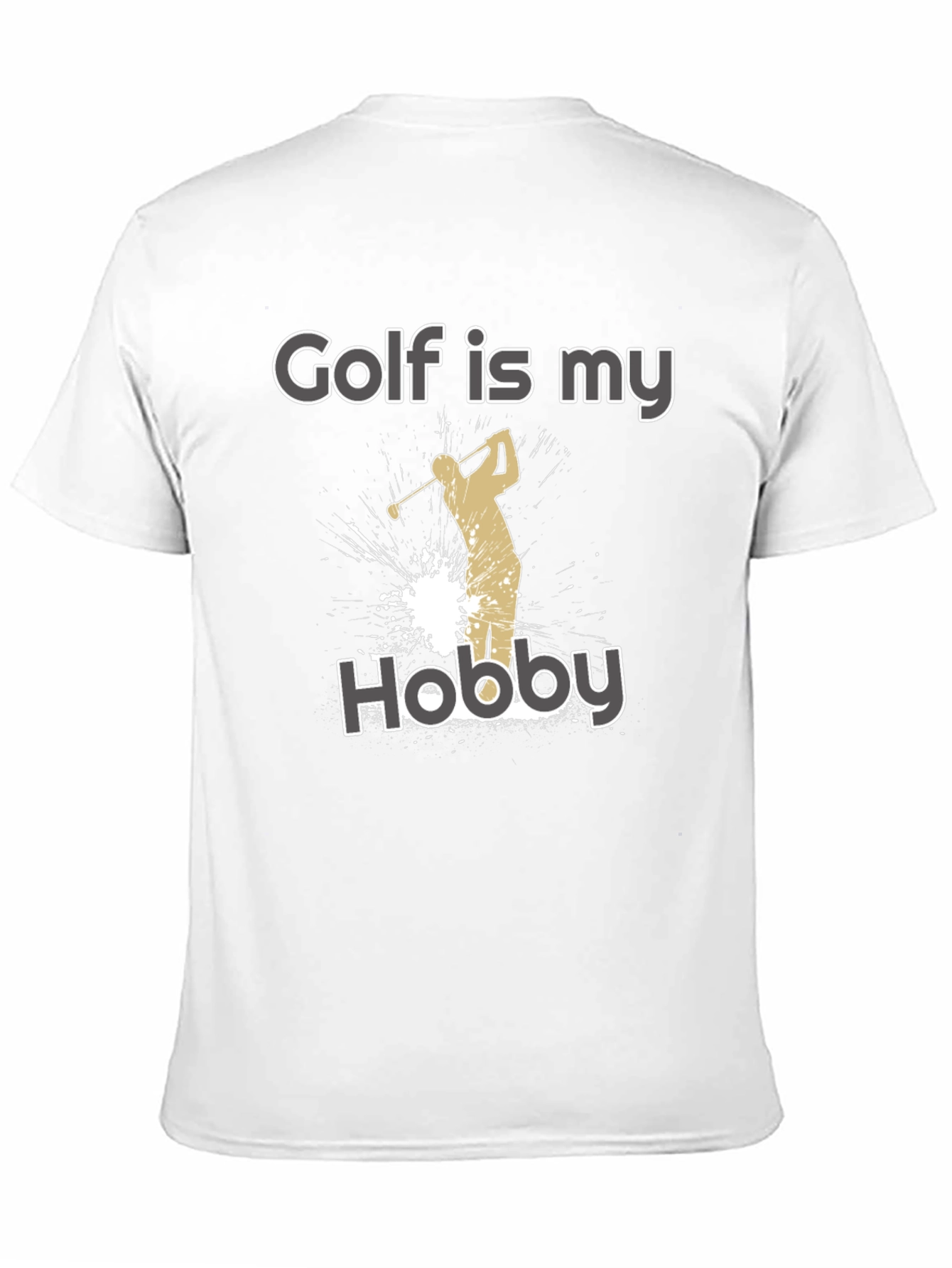 Black Golf is My Hobby Tee - Golfer's Favorite Shirt view 11