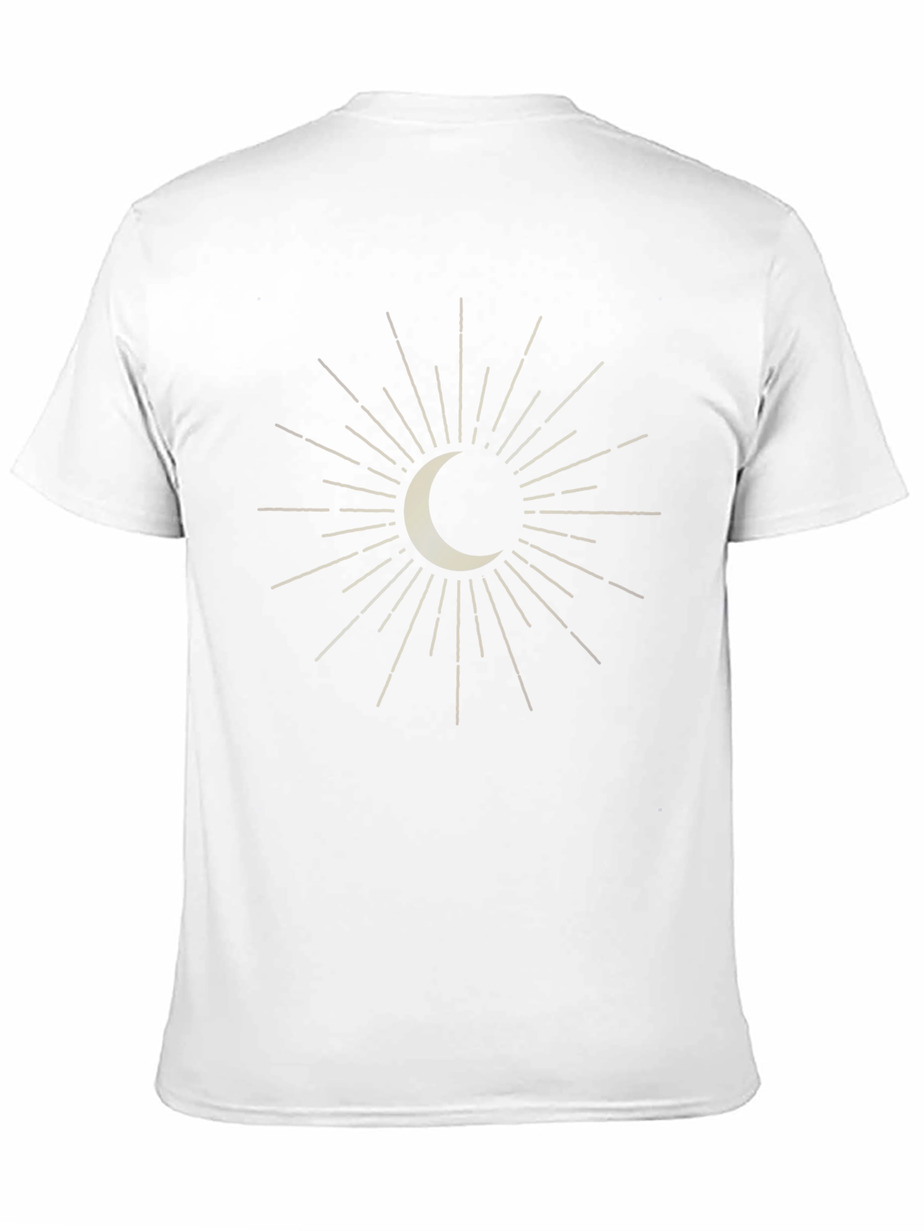 Black Crescent Moon Graphic Tee - Stylish Dark T-Shirt view 11