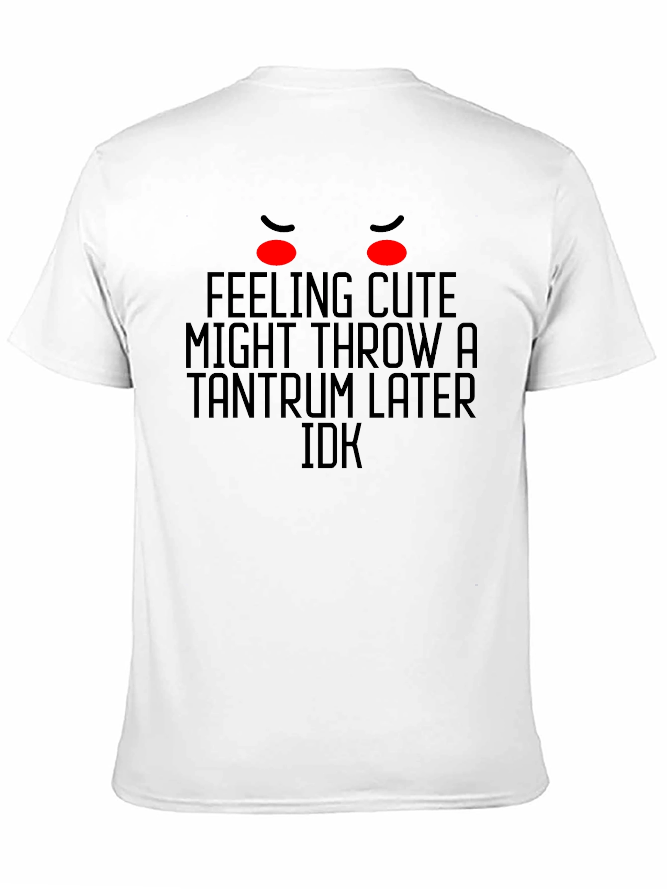 Black Feeling Cute Tantrum Graphic Tee view 11