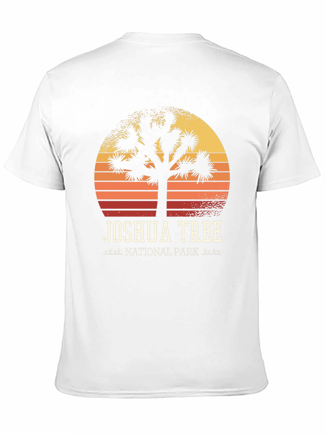 Black Joshua Tree National Park Graphic Tee view 11