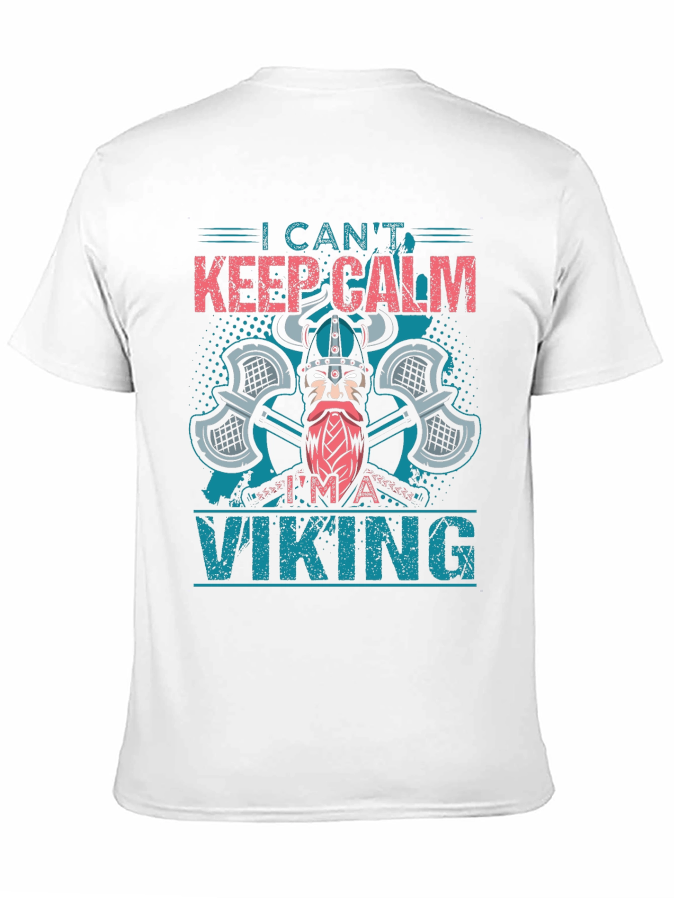 Black Viking Graphic T-Shirt - I Can't Keep Calm! view 11