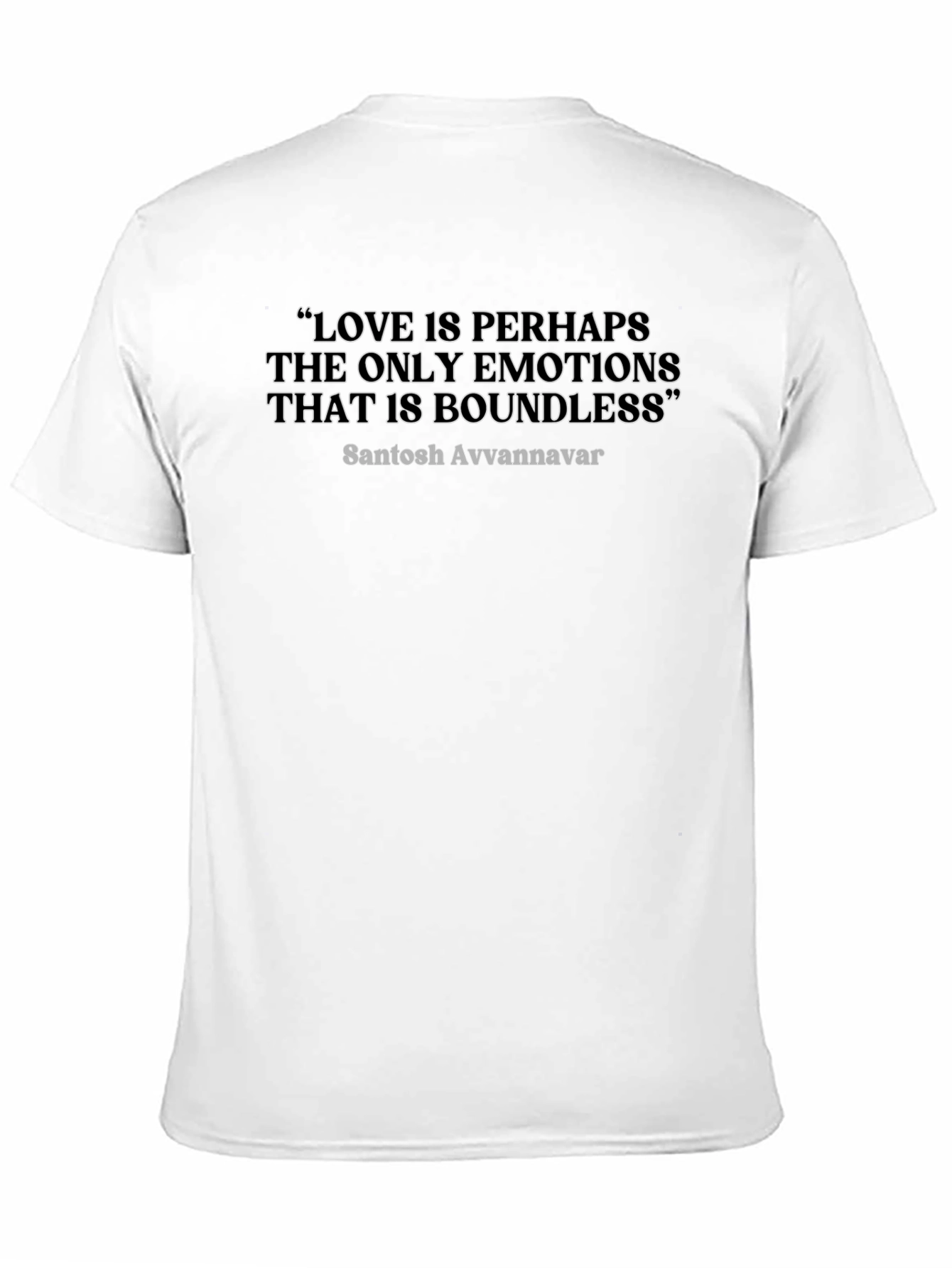 Black Love is Boundless Quote T-Shirt view 11