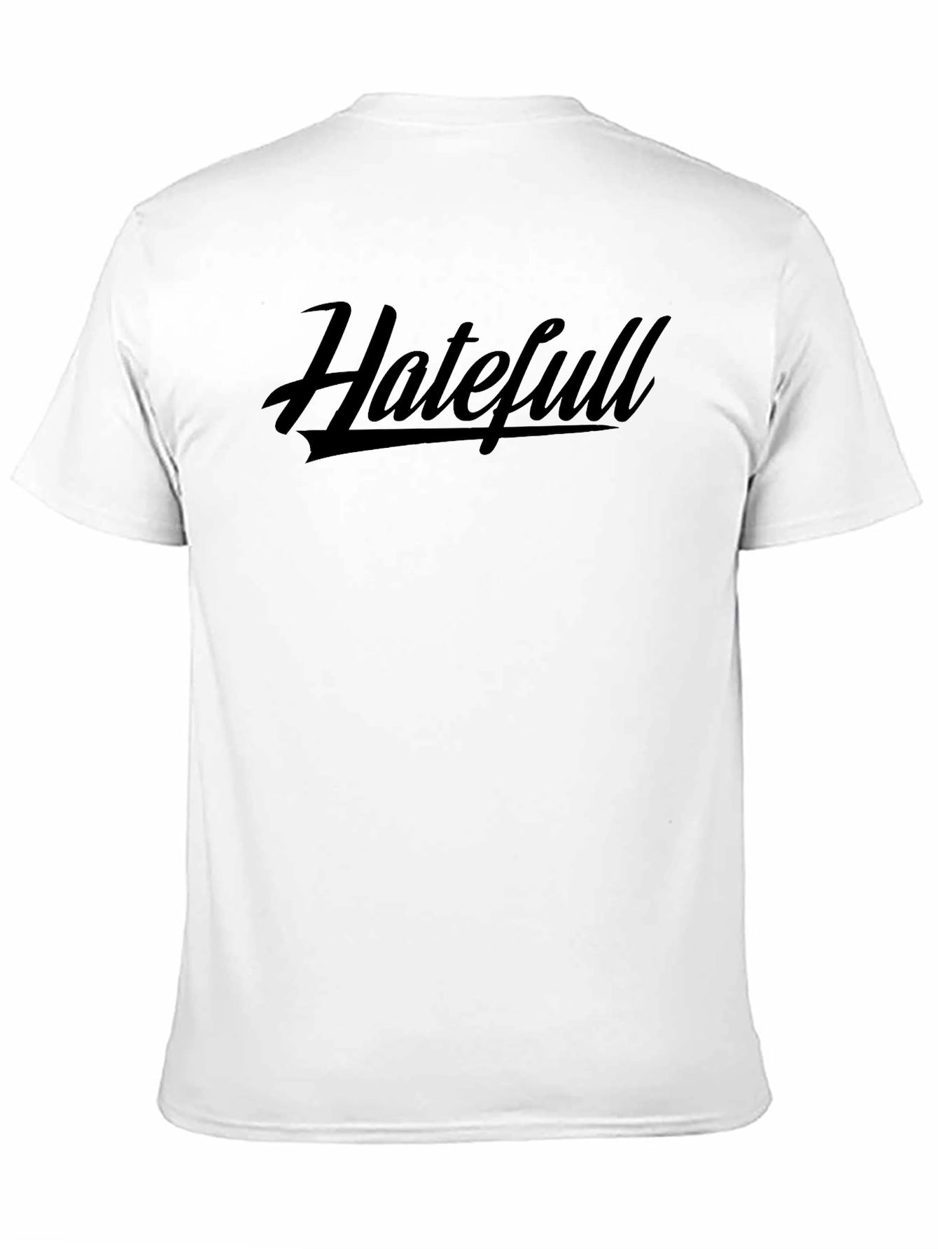 Black Hatefull Black Graphic Tee - Stylish Men's Shirt view 11