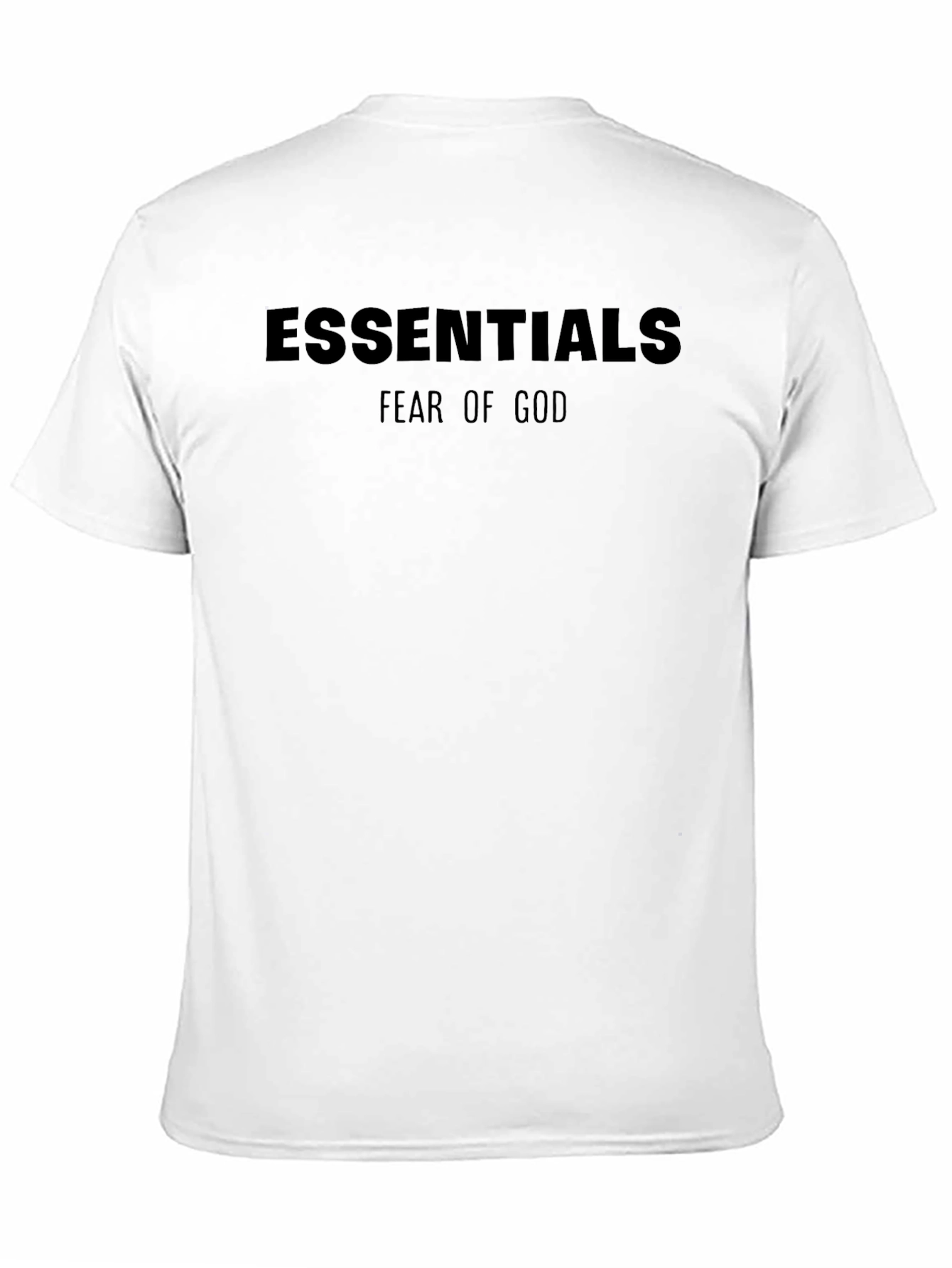 Black Essentials Fear of God T-Shirt view 11