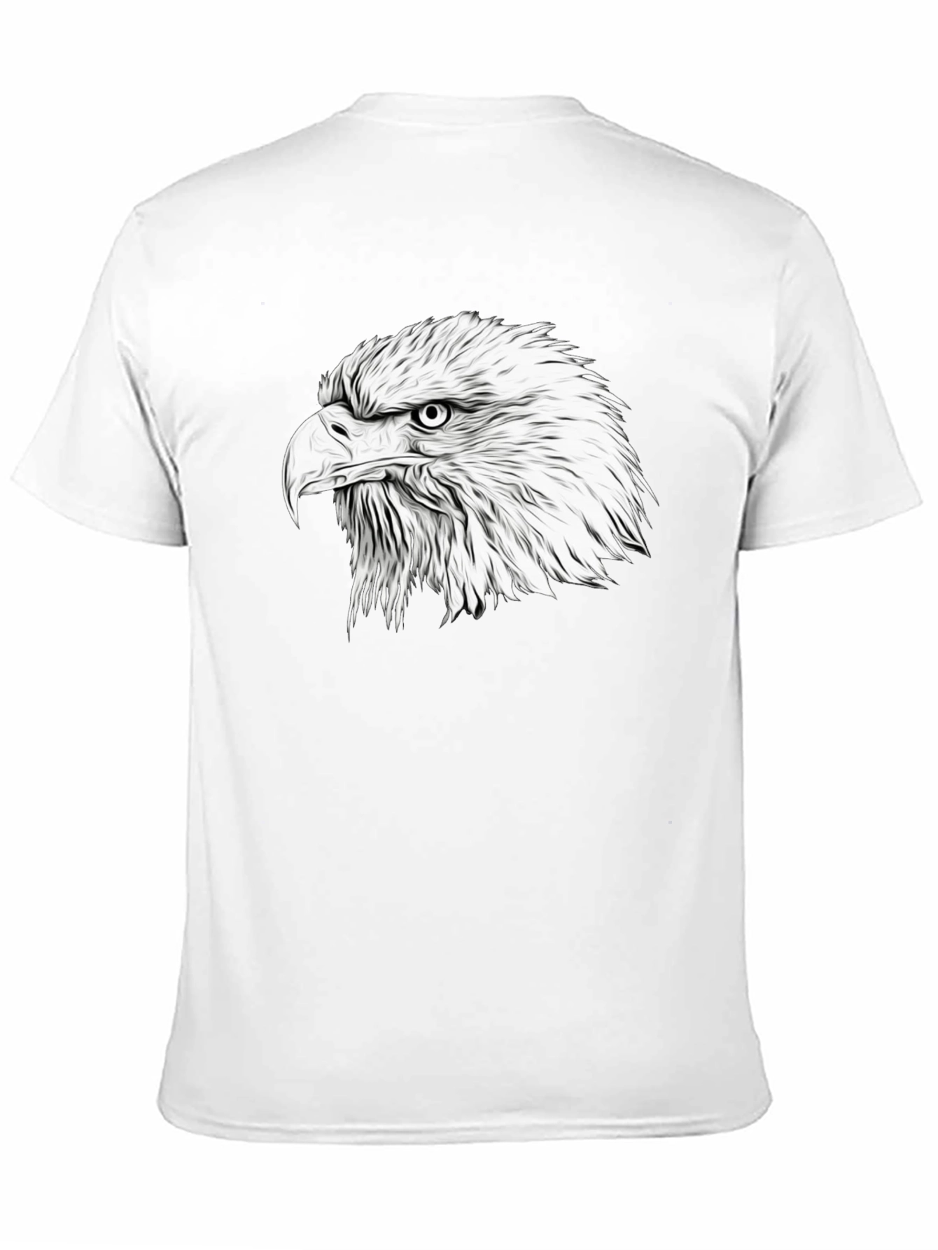 Black Black Eagle Graphic T-Shirt view 11