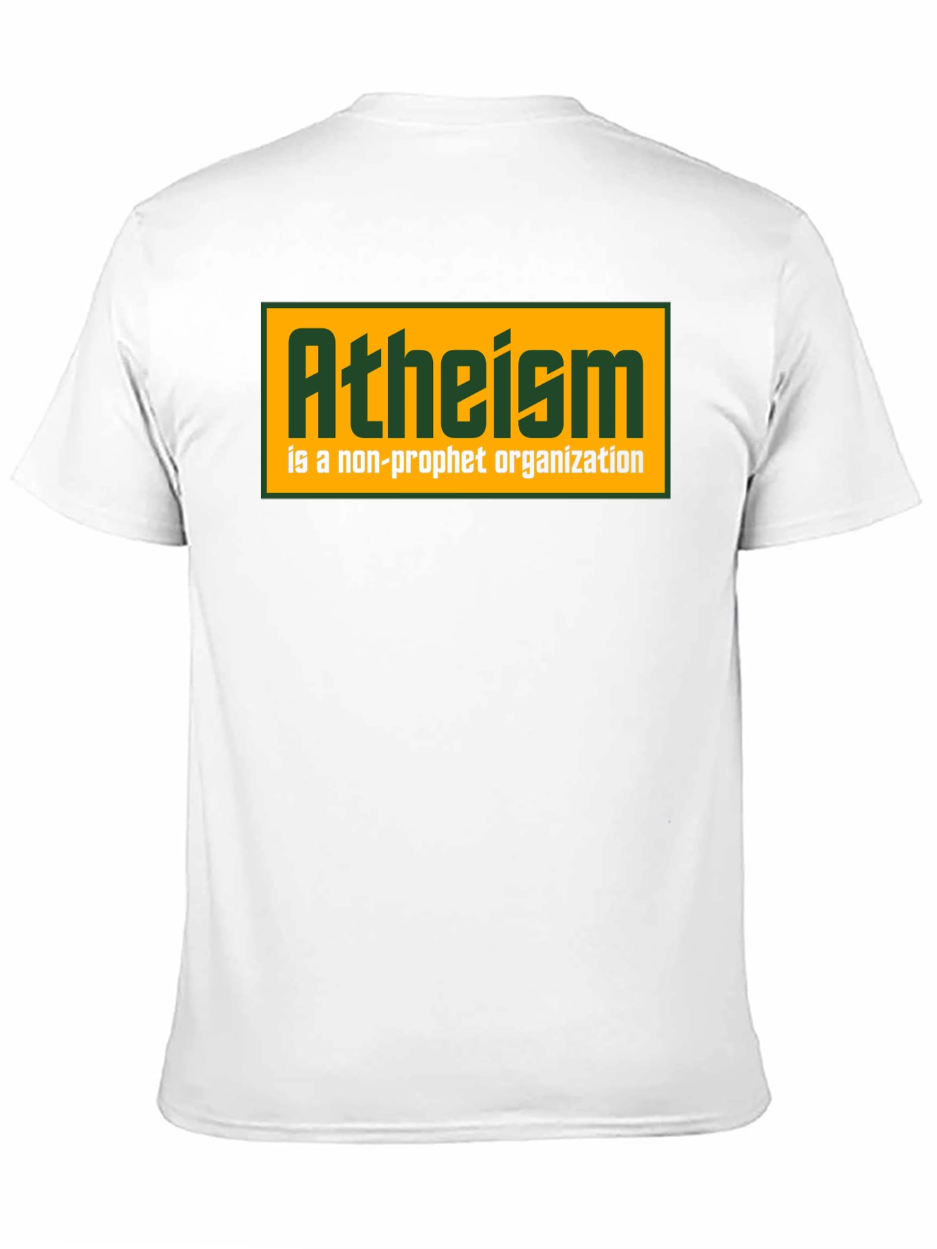 Black Atheism Non-Profit Graphic Tee - Mens view 11