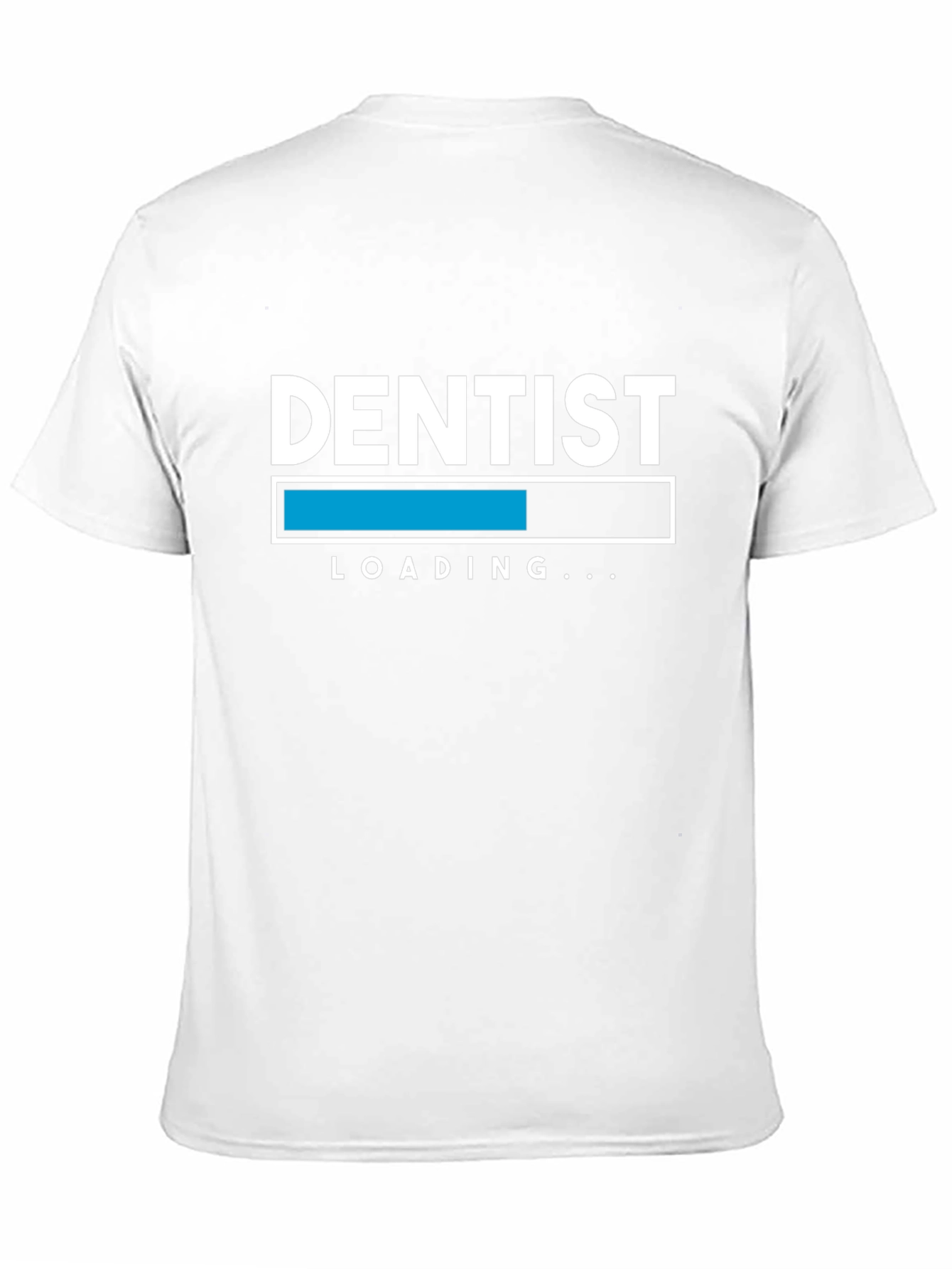 Black Dentist Loading T-Shirt - Funny Dental Student Tee view 11