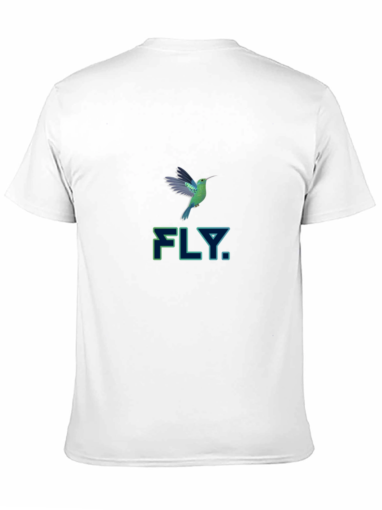 Black FLY Hummingbird Graphic Tee view 11