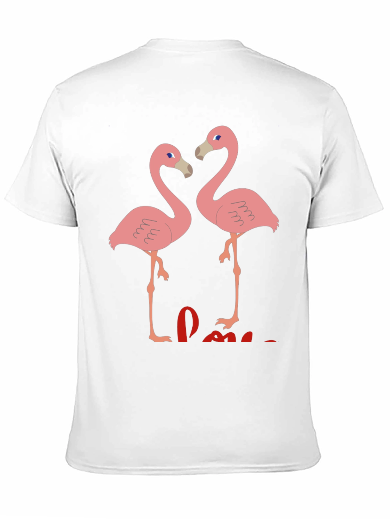 Black Flamingo Love T-Shirt view 11