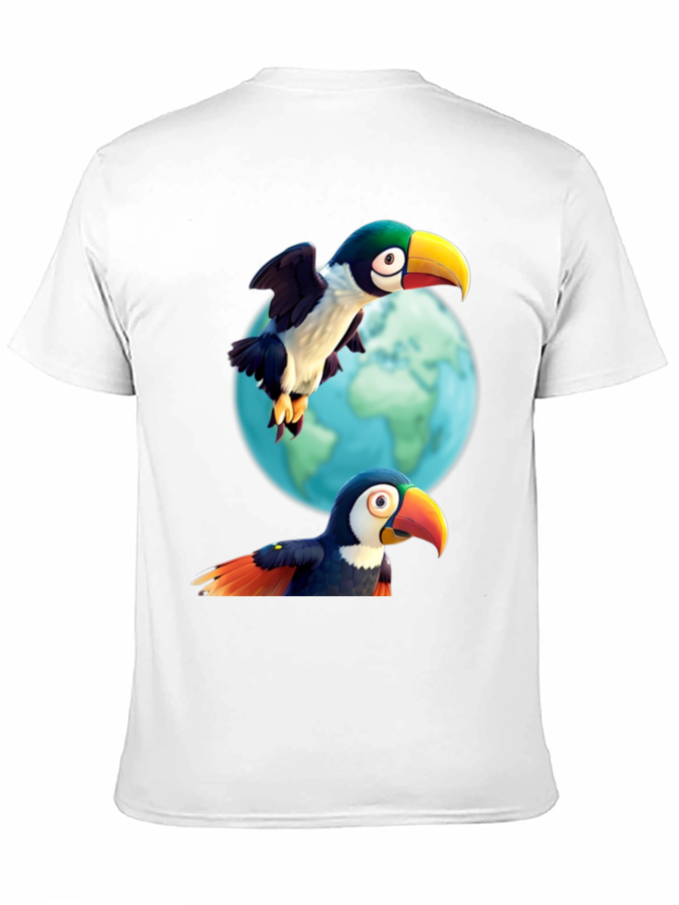 Black Toucan T-Shirt: A Tropical Adventure! view 11