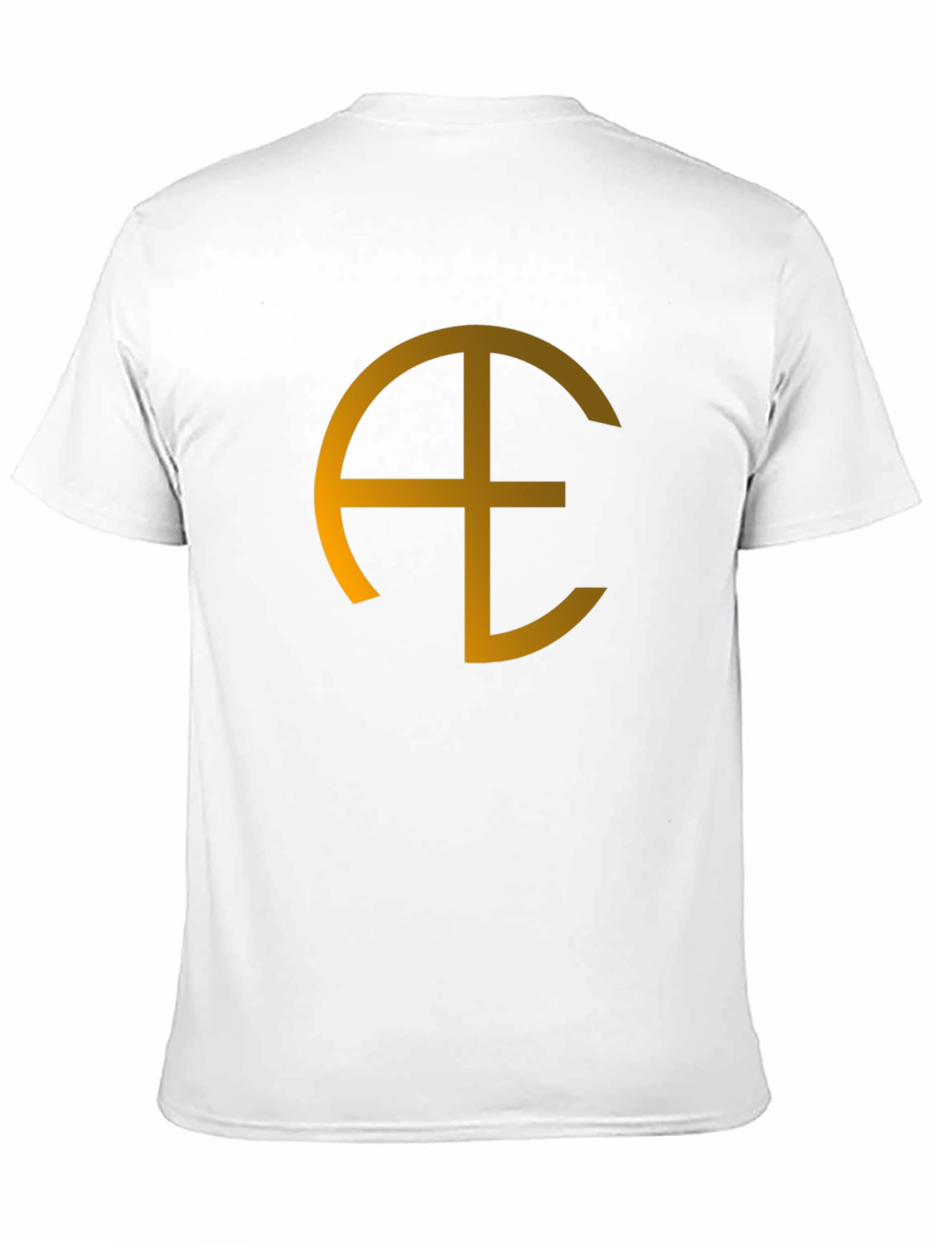 Black Geometric Symbol Graphic Black Tee view 11