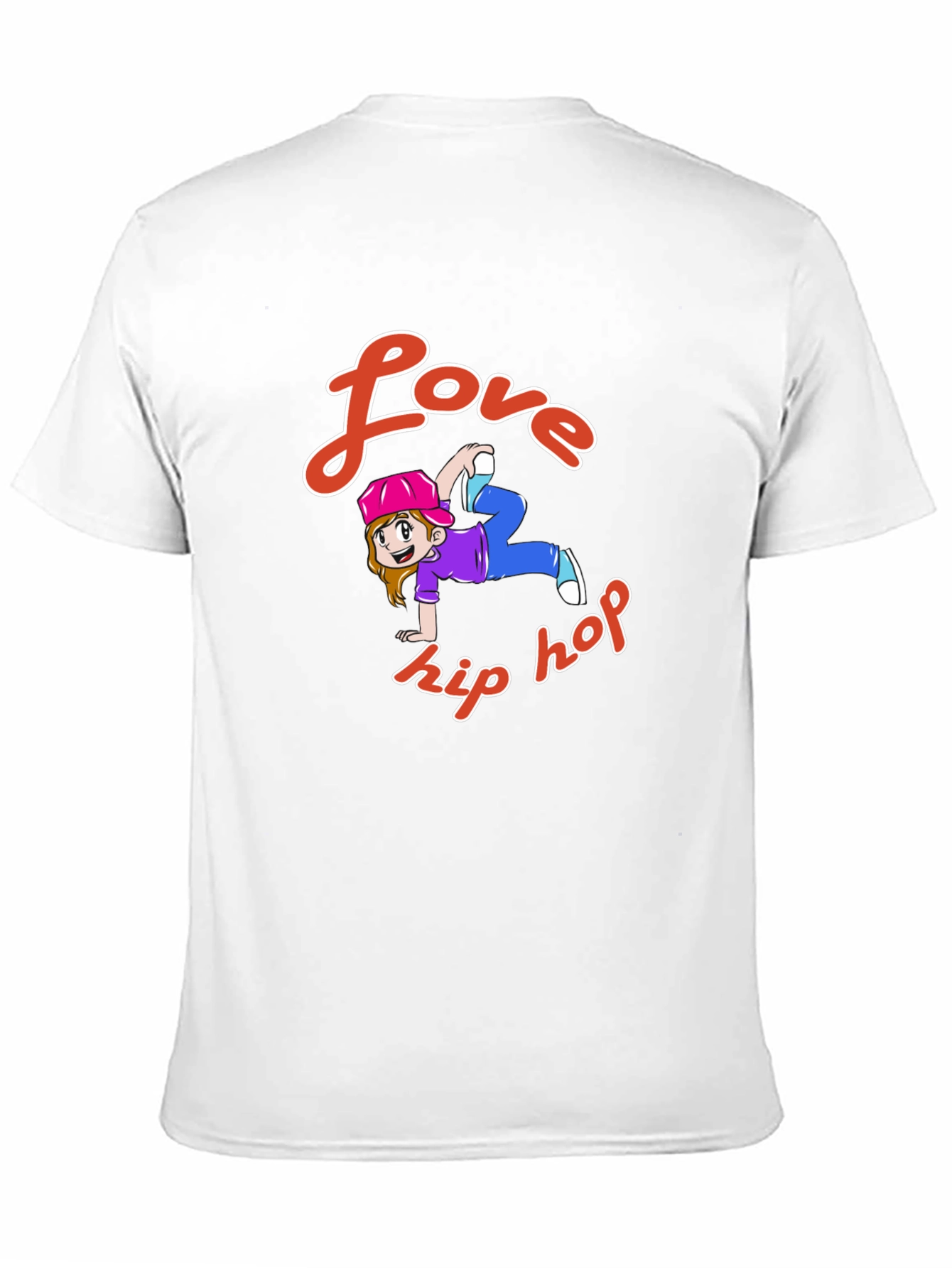 Black Love Hip Hop Graphic T-Shirt - Black Cotton Tee view 11