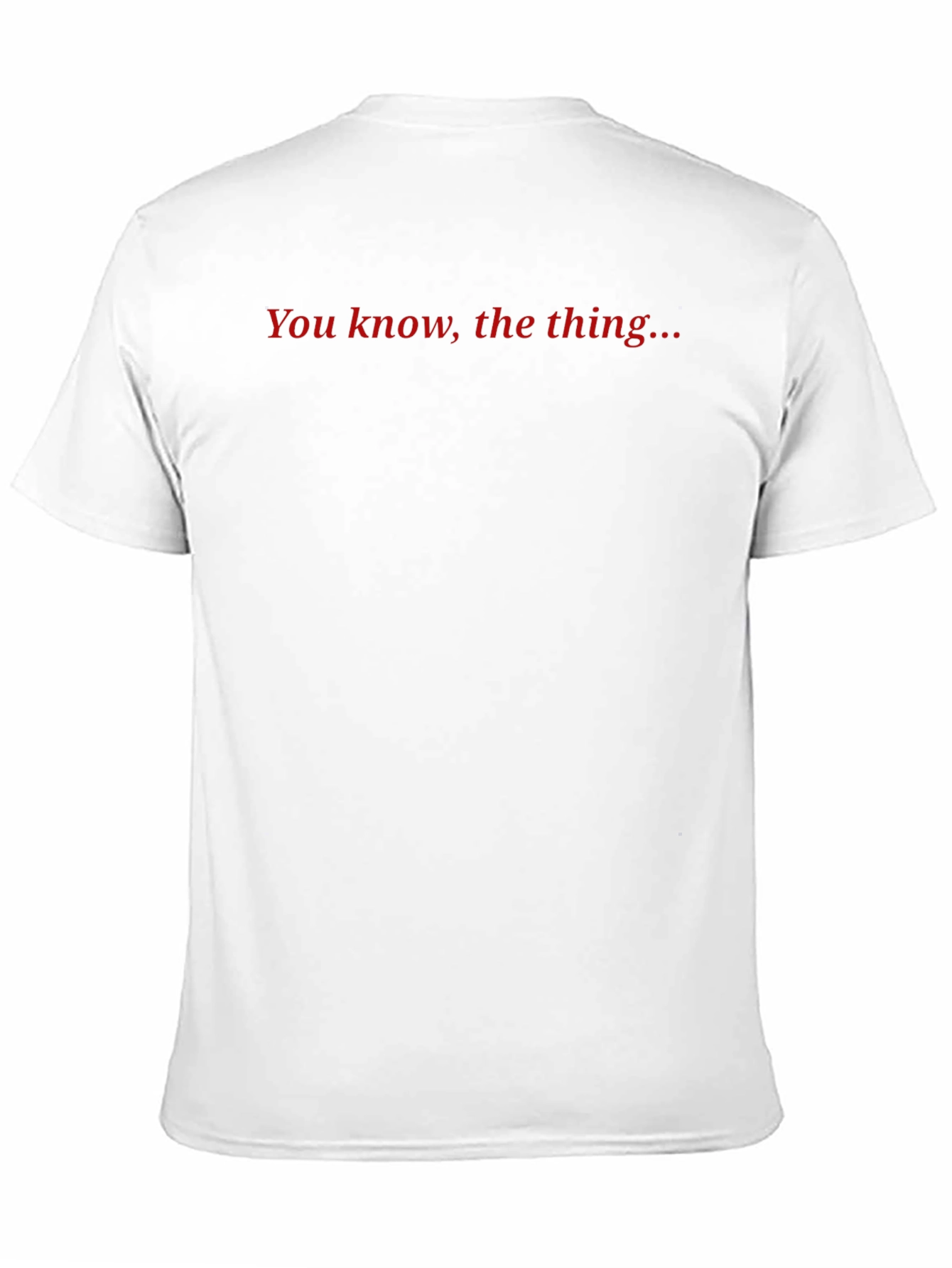 Black You Know, The Thing Black Graphic T-Shirt view 11