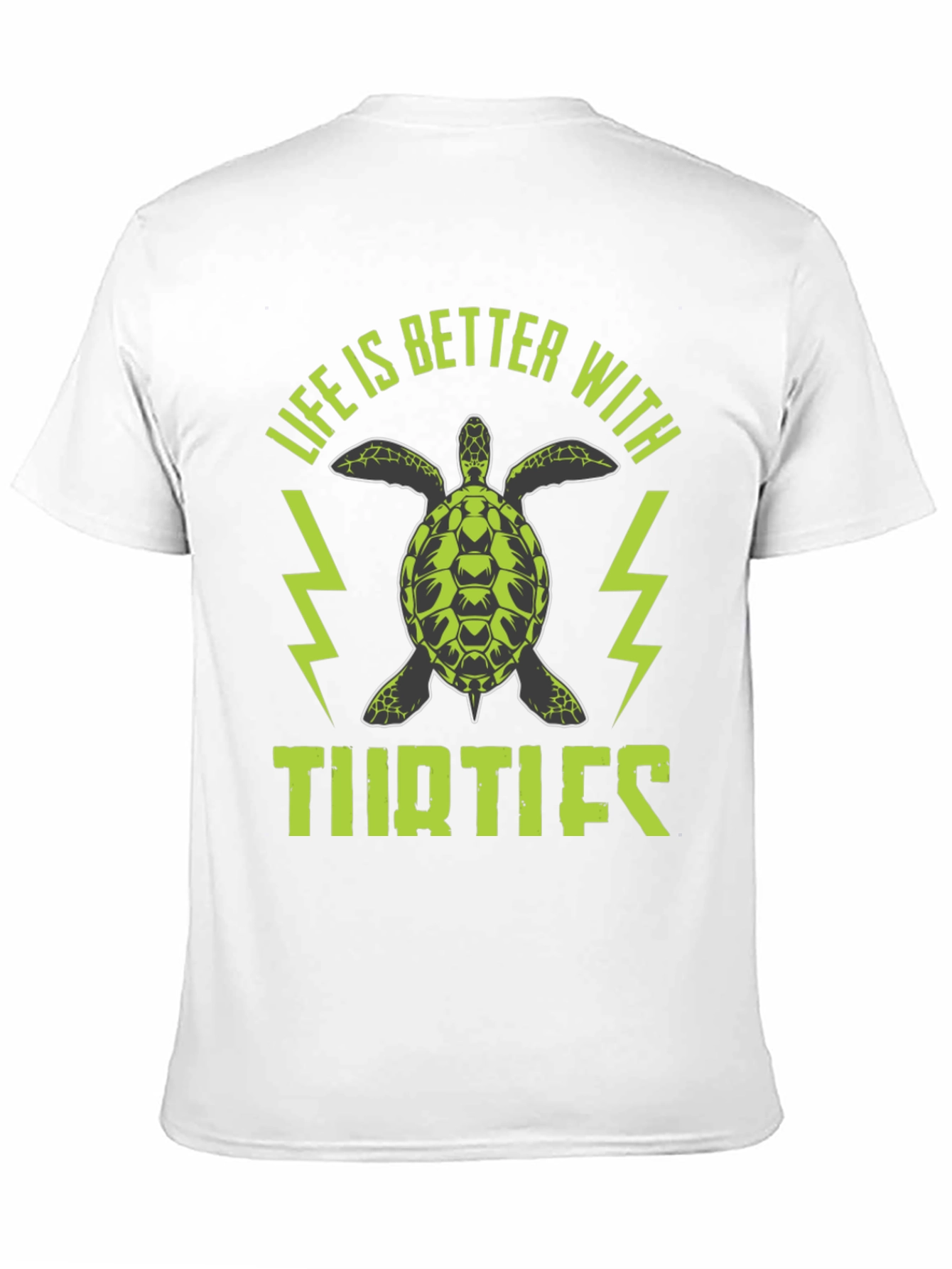 Black Life is Better with Turtles T-Shirt view 11