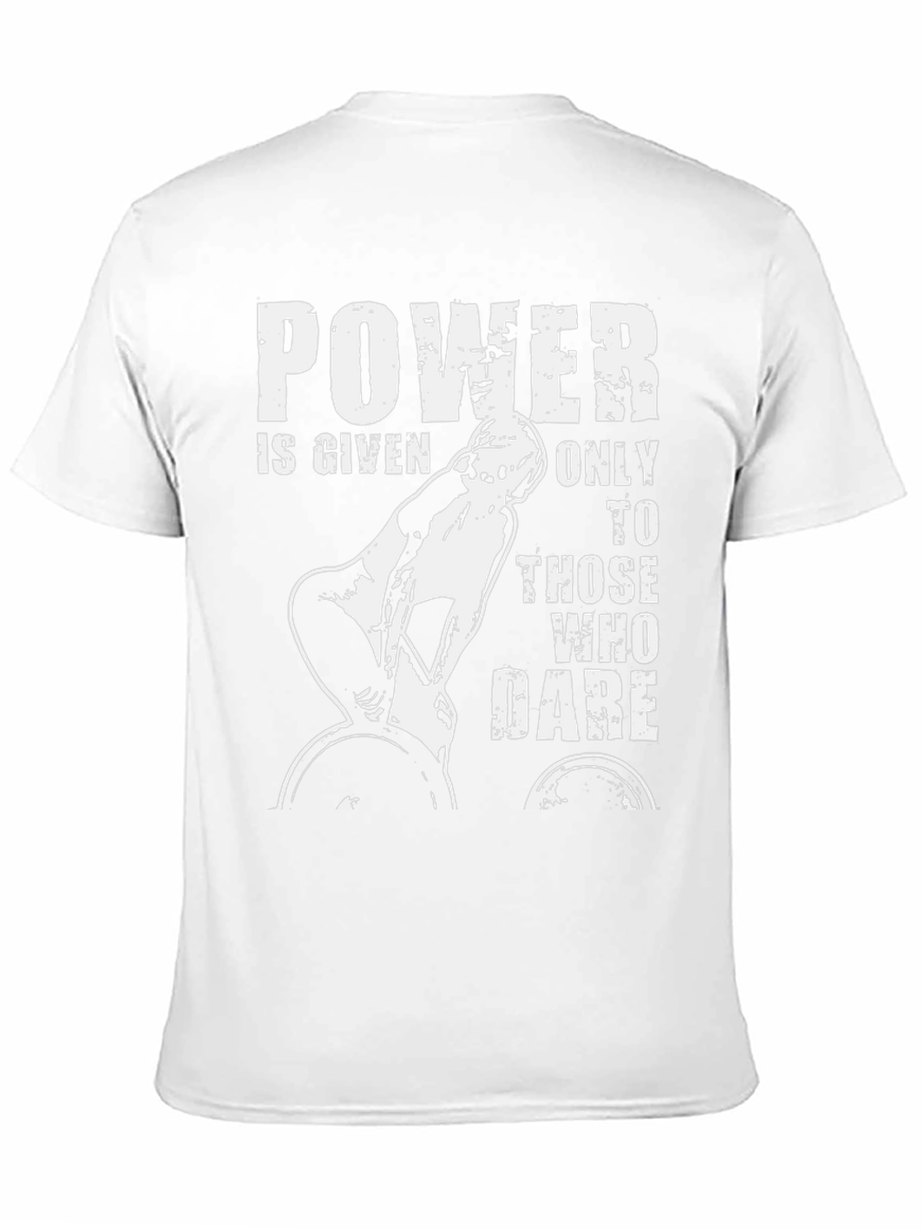 Black Powerlifting Motivation T-Shirt - Dare to Lift! view 11