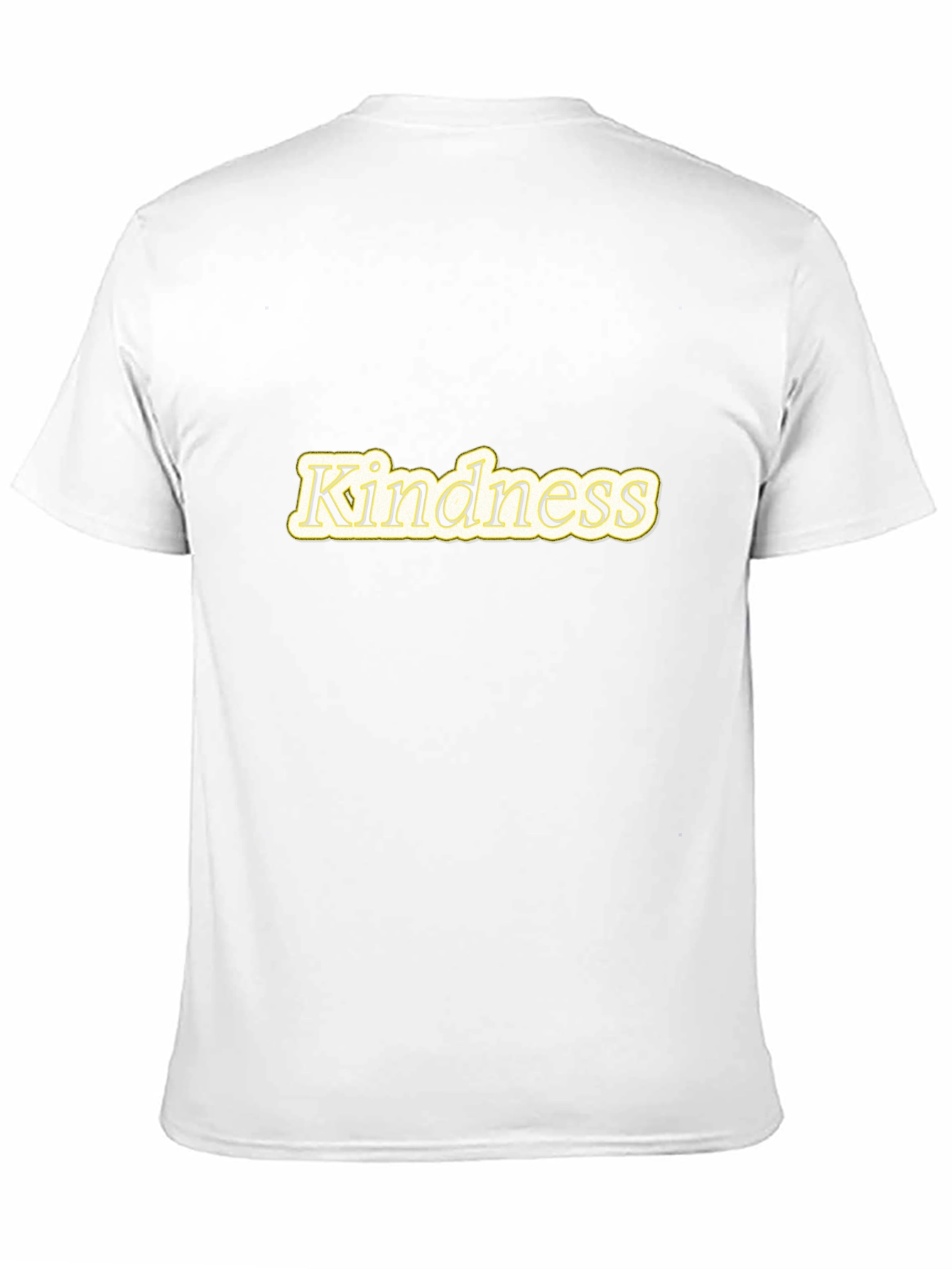 Black Kindness Tee: Stylish Black T-Shirt for Positive Vibes view 11