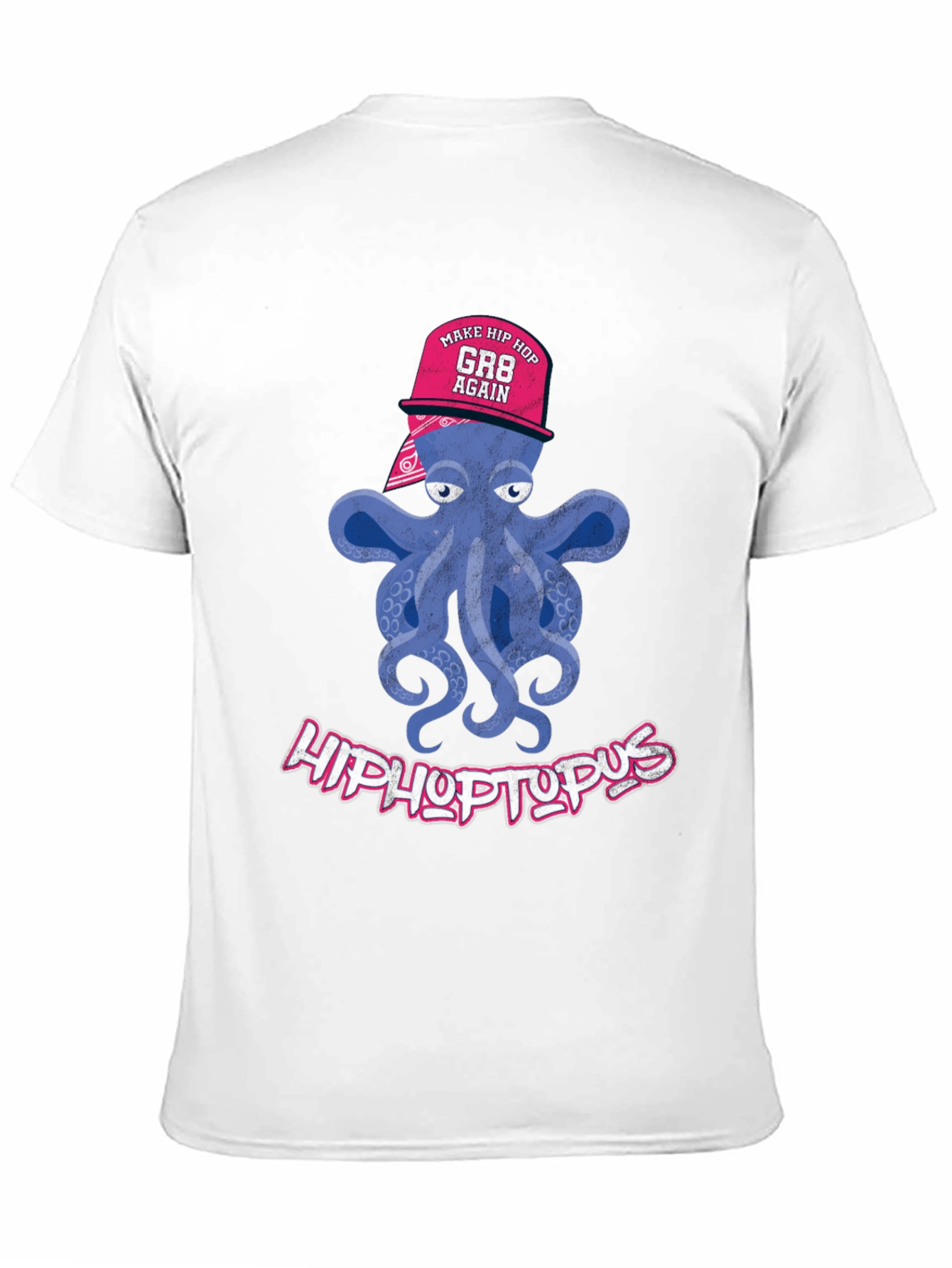 Black HipHoptopus T-Shirt view 11